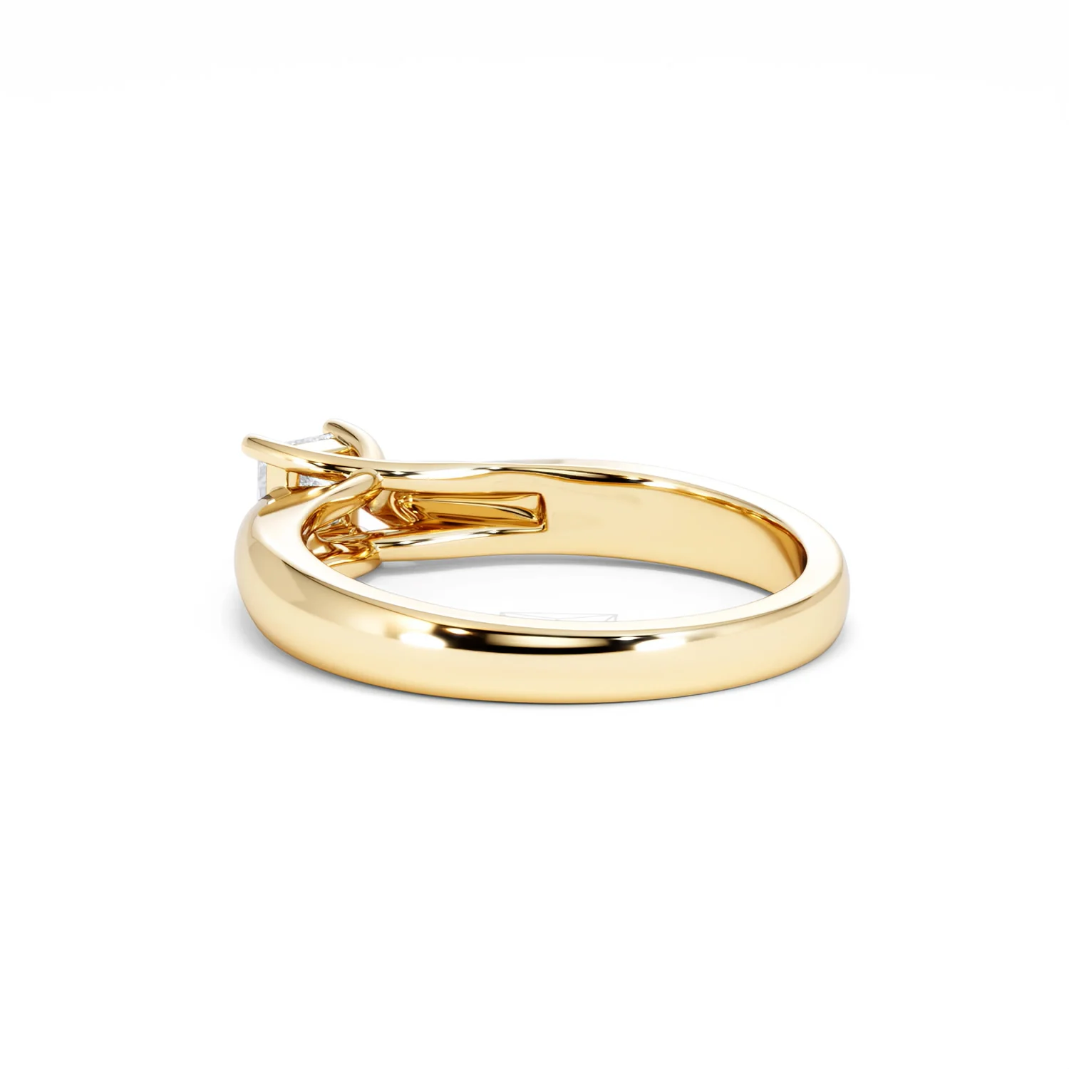 Naomi Princess Cut Lab Diamond Engagement Ring 0.33ct H/SI in 18k Gold Vermeil - Image 59