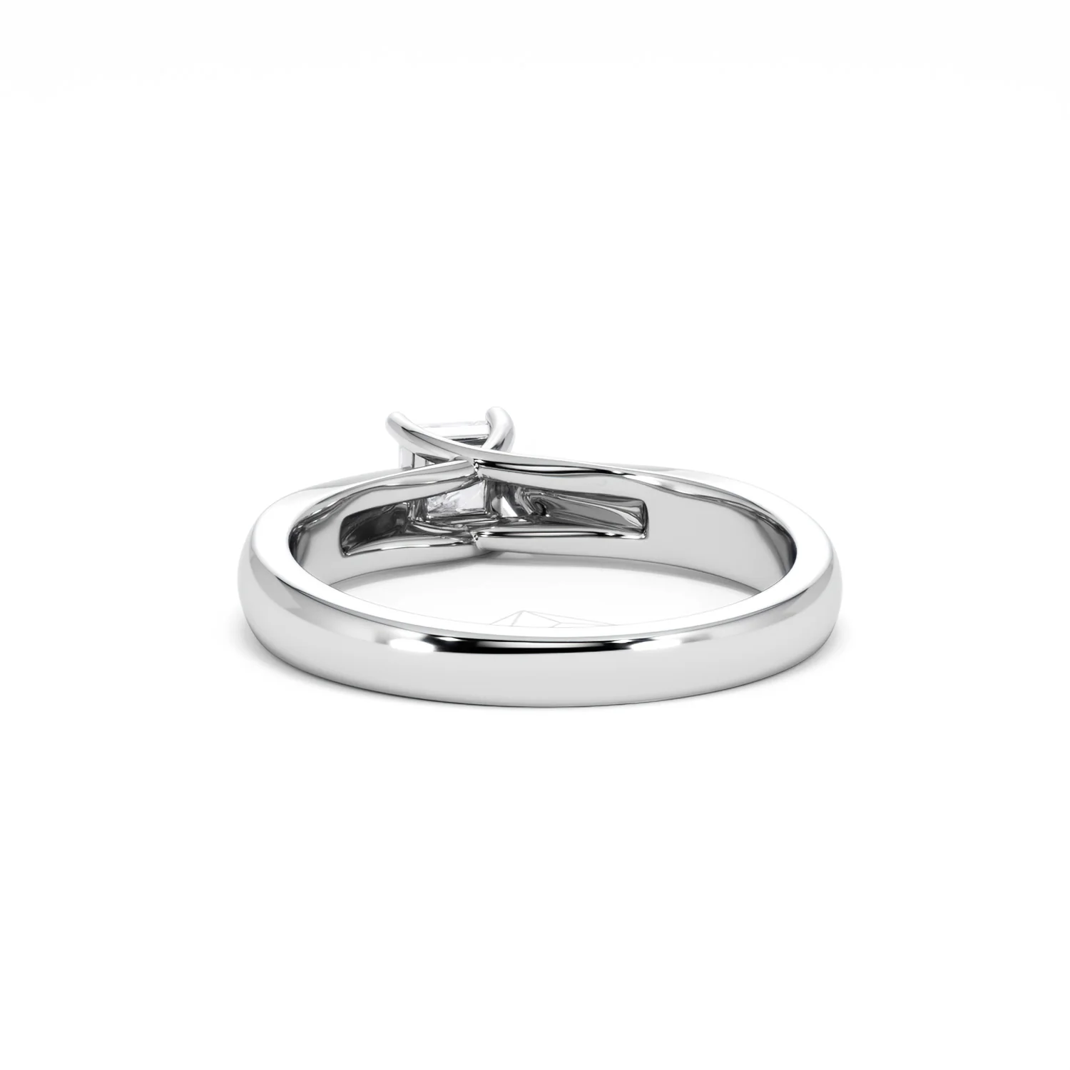 Naomi Princess Cut Lab Diamond Engagement Ring 0.33ct H/SI in 925 Silver - Image 53