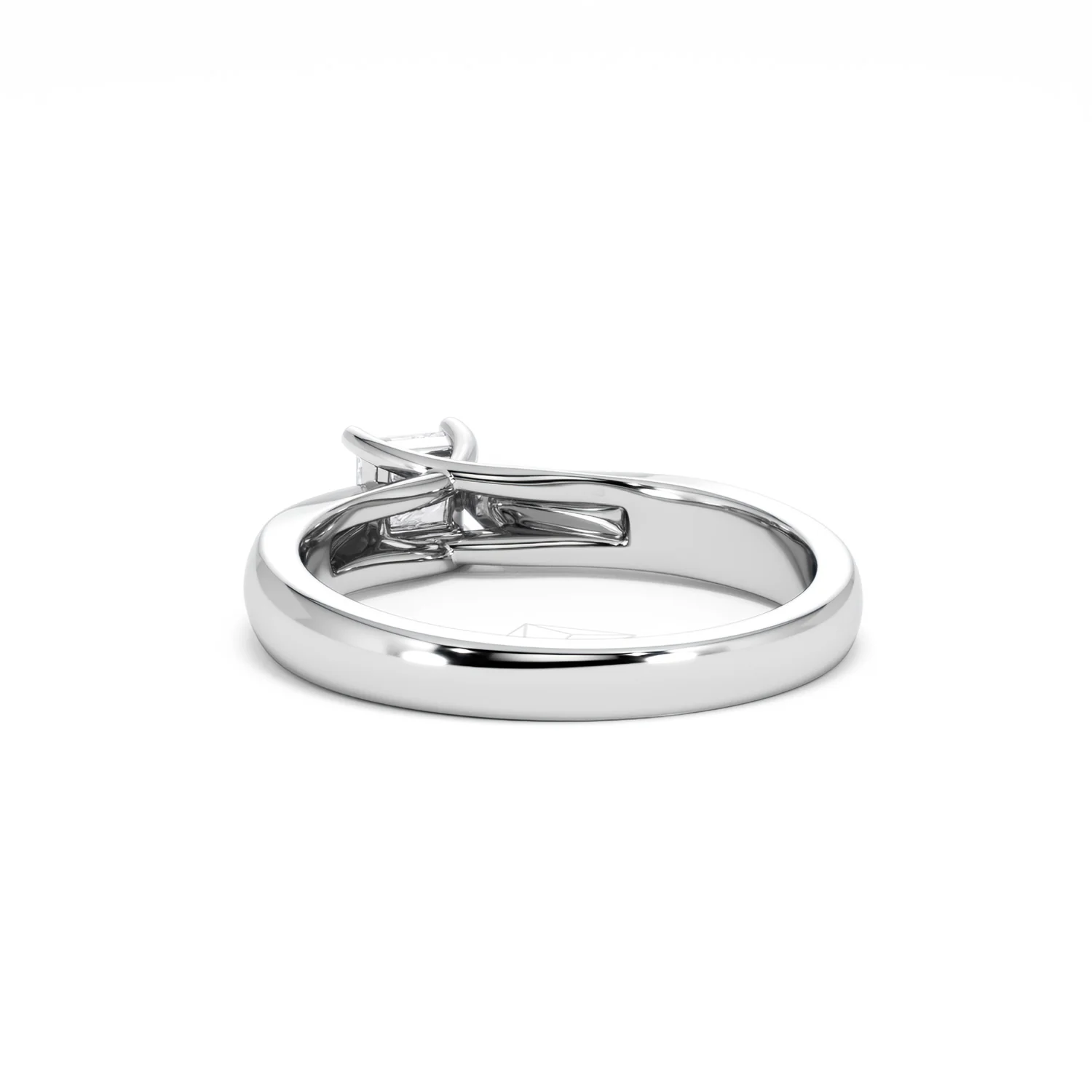 Naomi Princess Cut Lab Diamond Engagement Ring 0.33ct H/SI in 925 Silver - Image 55