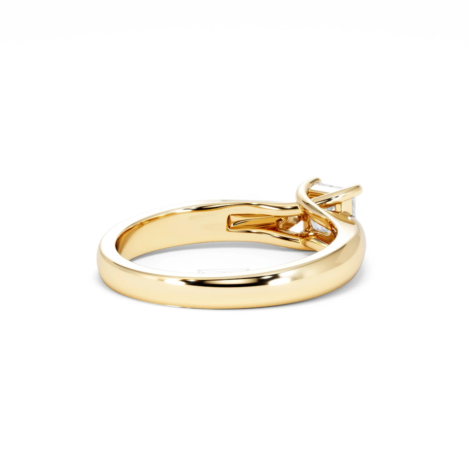 Naomi Princess Cut Lab Diamond Engagement Ring 0.50ct H/SI in 18k Gold Vermeil - Image 41