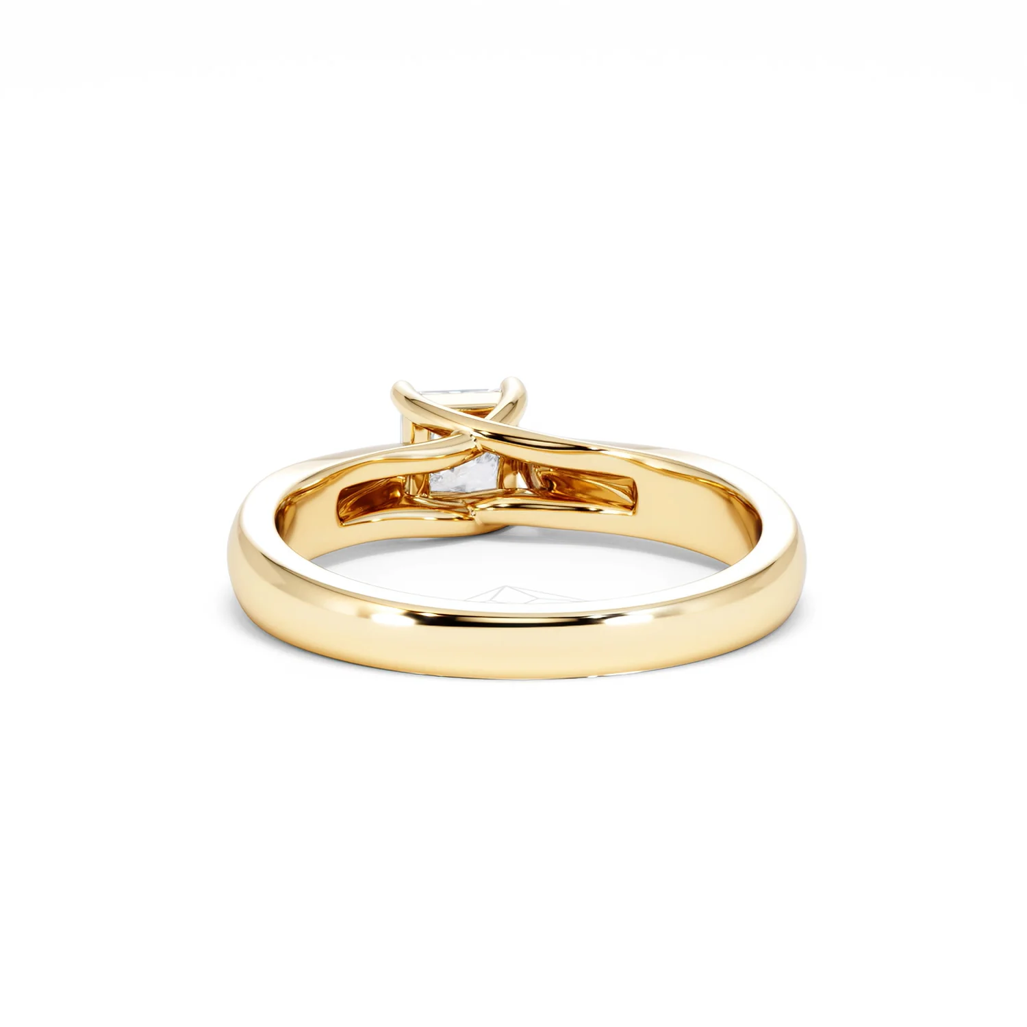Naomi Princess Cut Lab Diamond Engagement Ring 0.50ct H/SI in 18k Gold Vermeil - Image 52