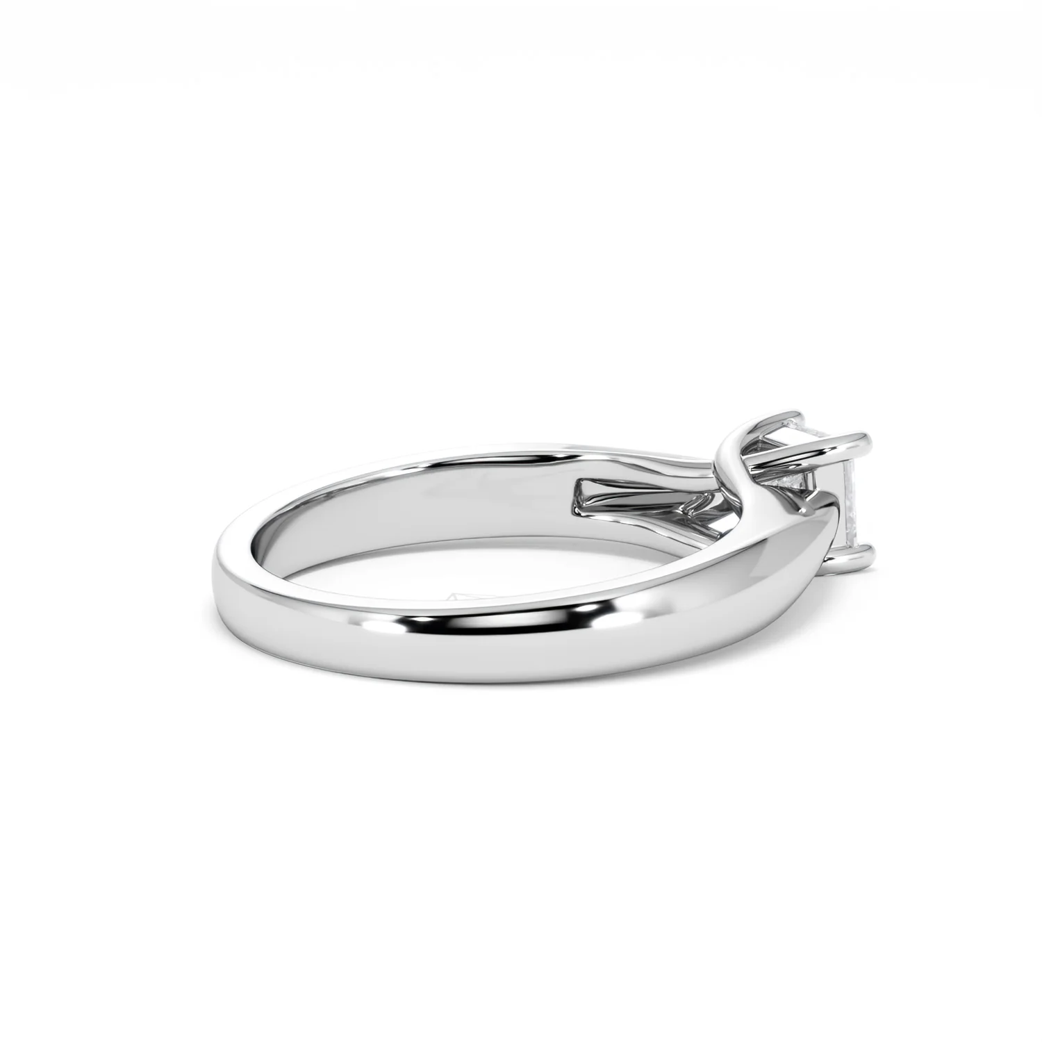 Naomi Princess Cut Lab Diamond Engagement Ring 0.50ct H/SI in 925 Silver - Image 37