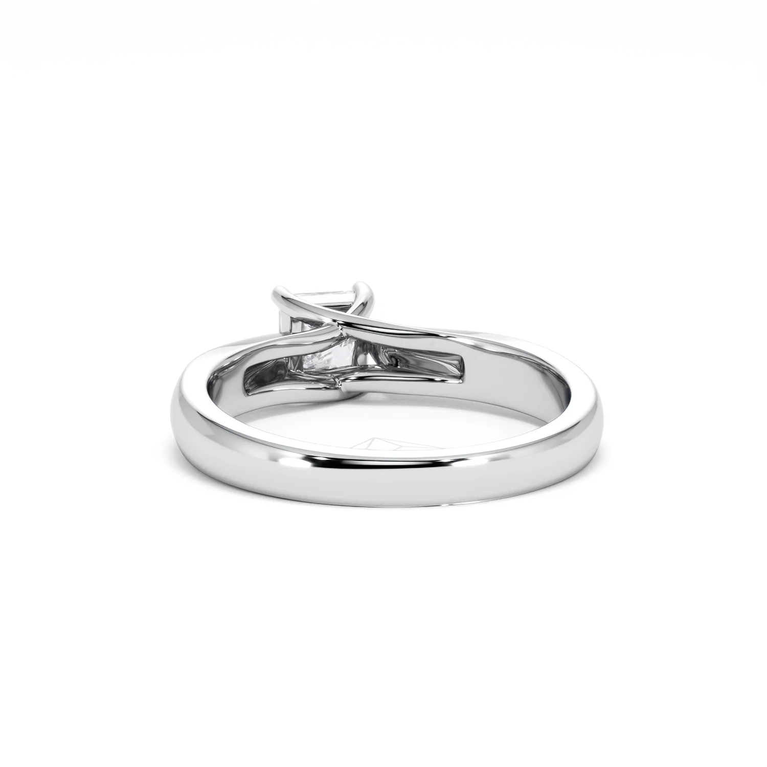 Naomi Princess Cut Lab Diamond Engagement Ring 0.50ct H/SI in 925 Silver - Image 53