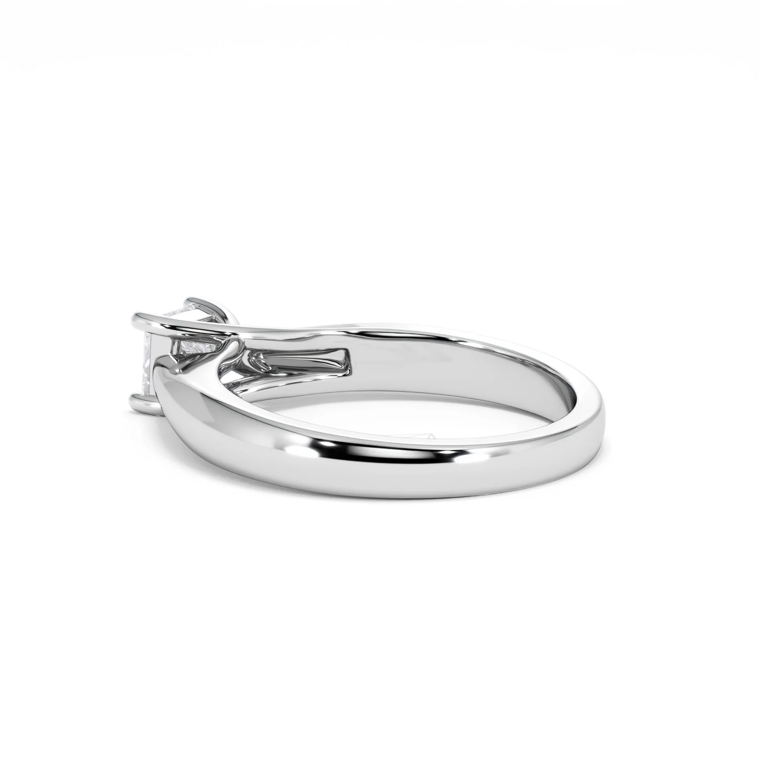 Naomi Princess Cut Lab Diamond Engagement Ring 0.50ct H/SI in 925 Silver - Image 62