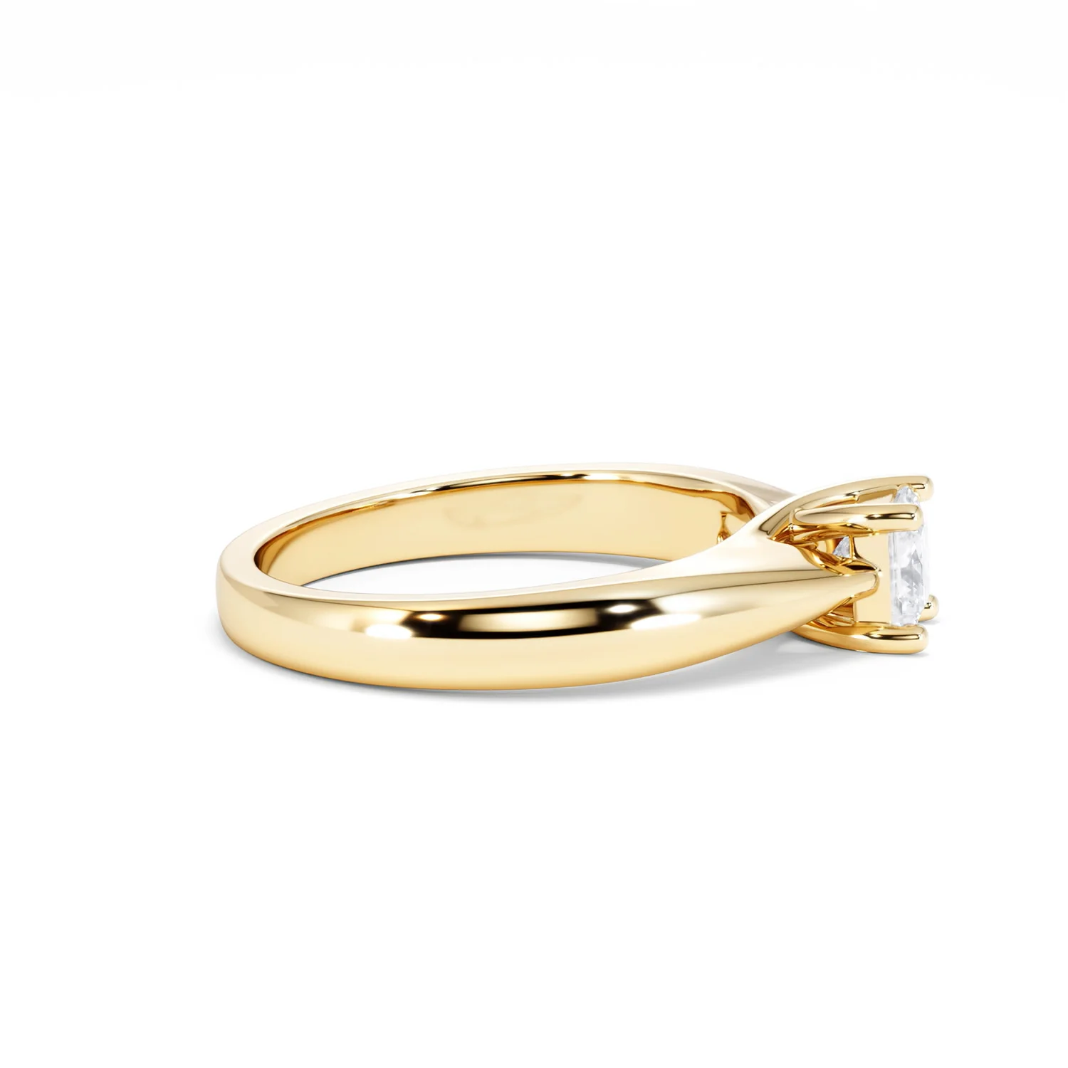 Naomi Princess Cut Lab Diamond Engagement Ring 0.50ct H/SI in 9k Gold - Image 28