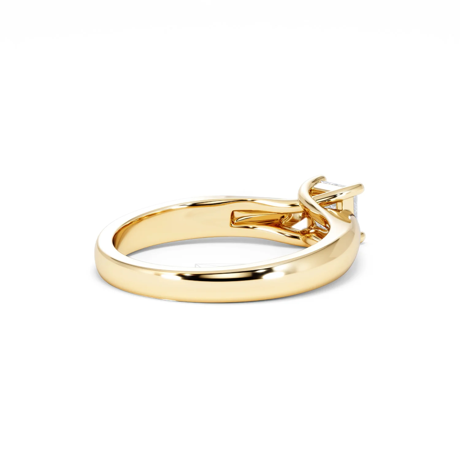 Naomi Princess Cut Lab Diamond Engagement Ring 0.50ct H/SI in 9k Gold - Image 40