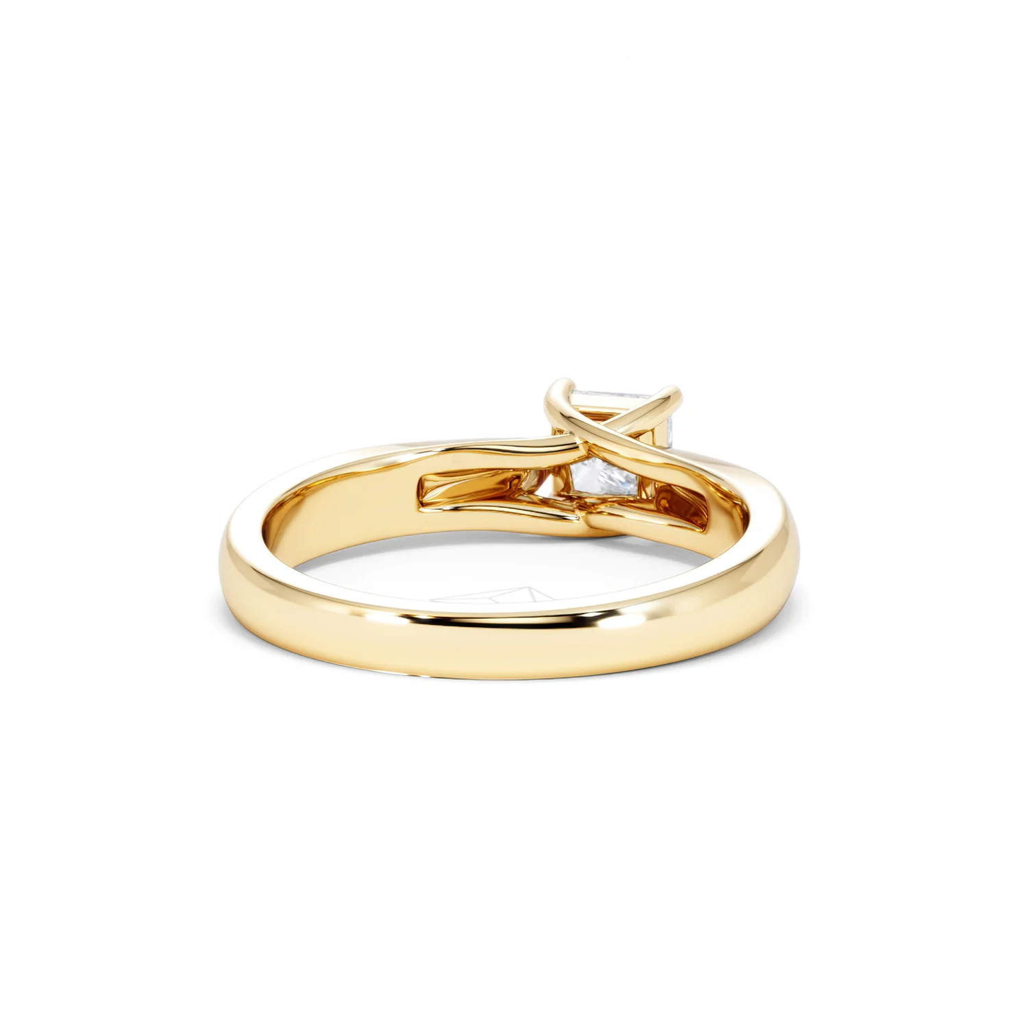 Naomi Princess Cut Lab Diamond Engagement Ring 0.50ct H/SI in 9k Gold - Image 46