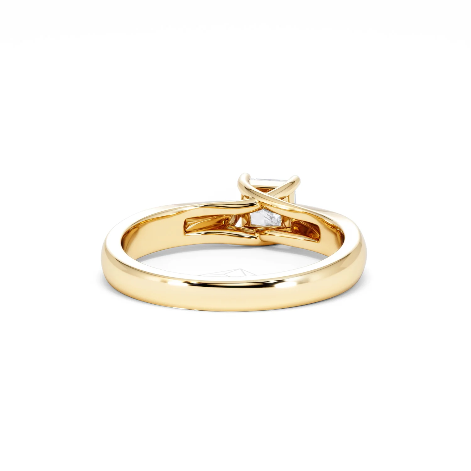 Naomi Princess Cut Lab Diamond Engagement Ring 0.50ct H/SI in 9k Gold - Image 47