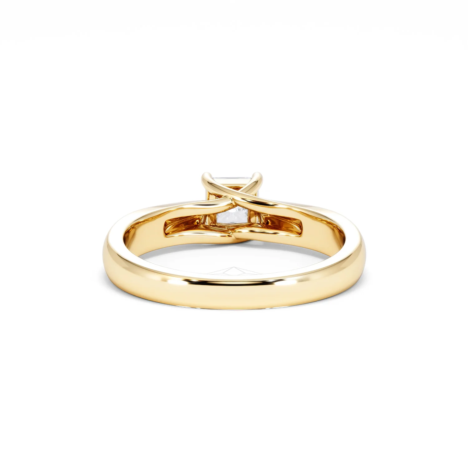 Naomi Princess Cut Lab Diamond Engagement Ring 0.50ct H/SI in 9k Gold - Image 50