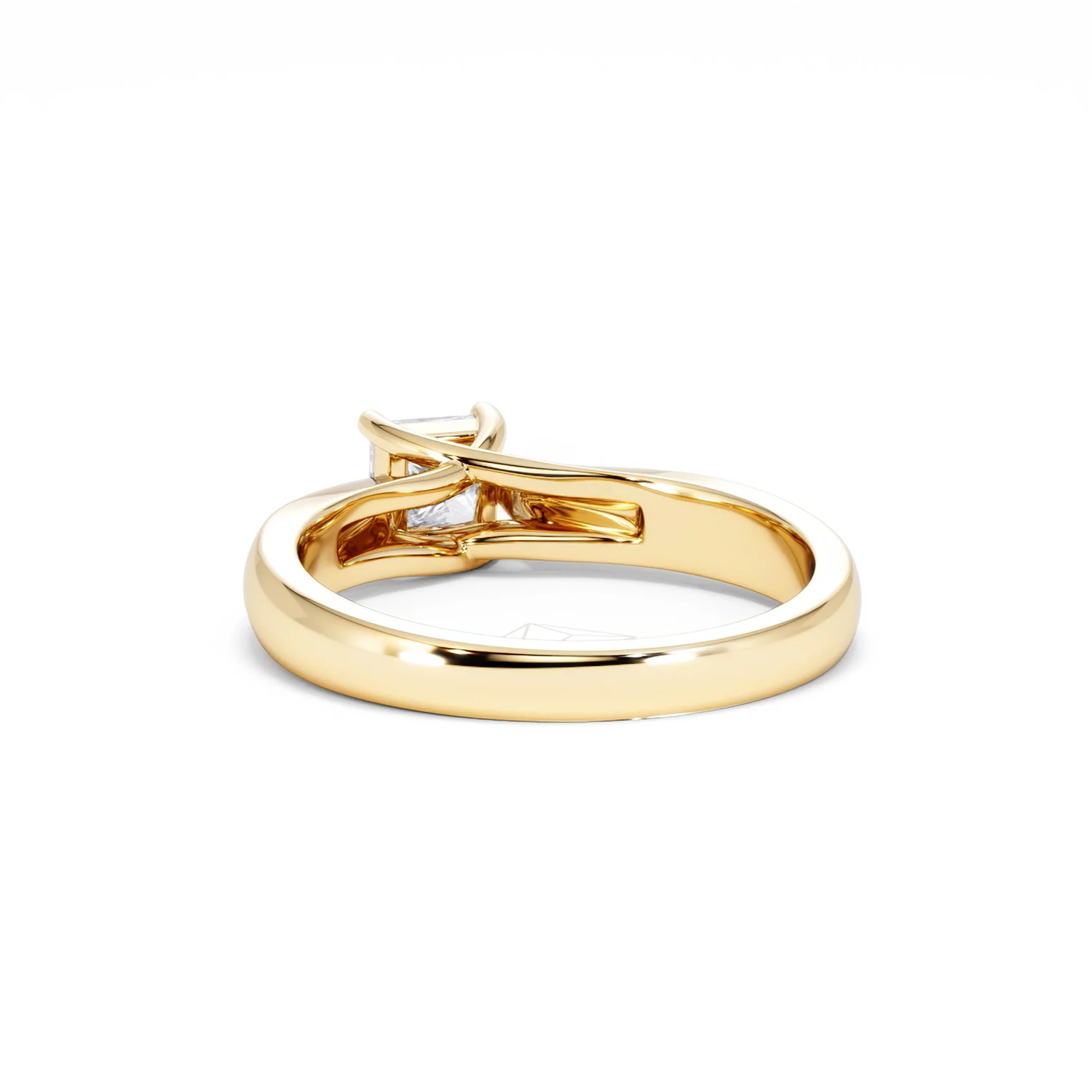 Naomi Princess Cut Lab Diamond Engagement Ring 0.50ct H/SI in 9k Gold - Image 54