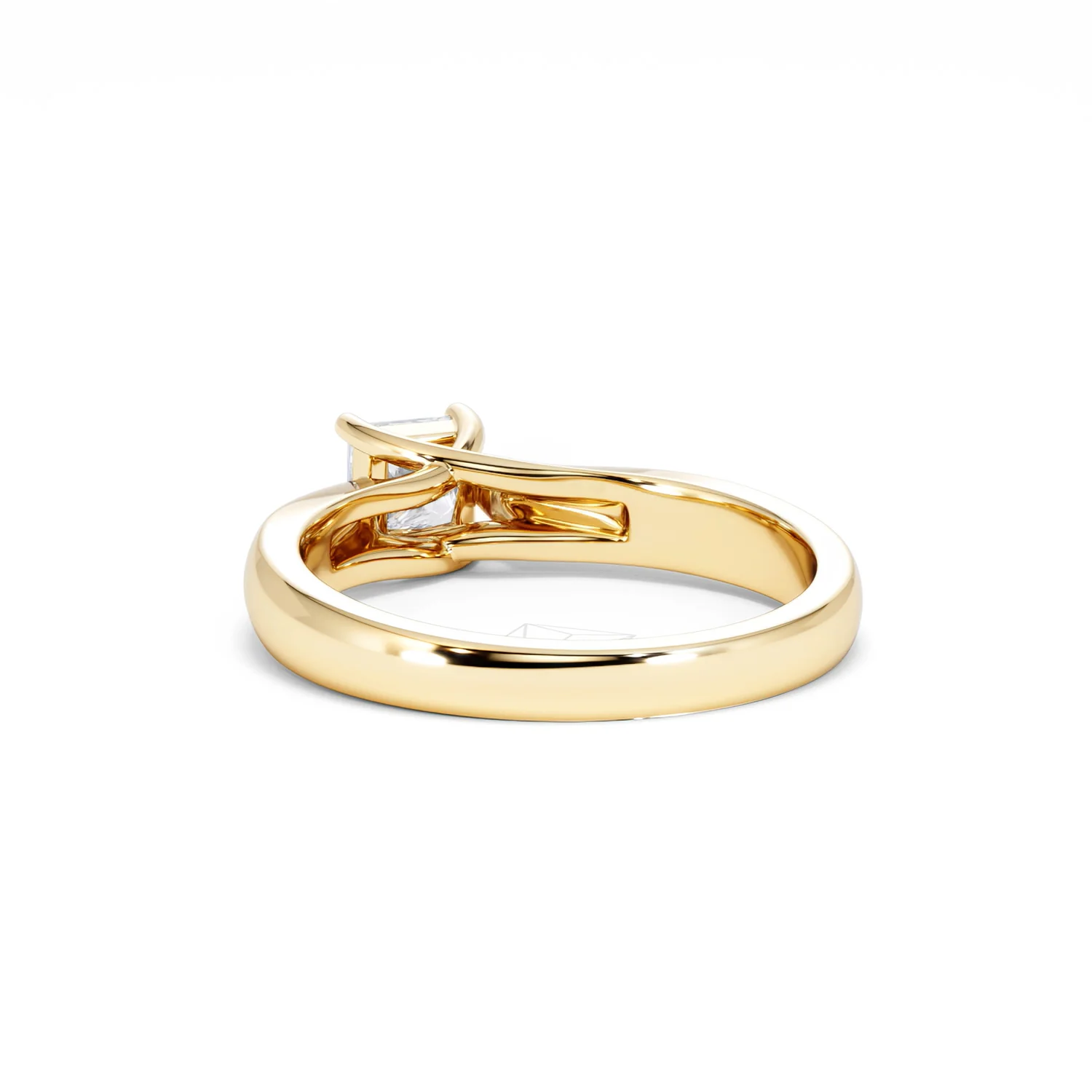 Naomi Princess Cut Lab Diamond Engagement Ring 0.50ct H/SI in 9k Gold - Image 55