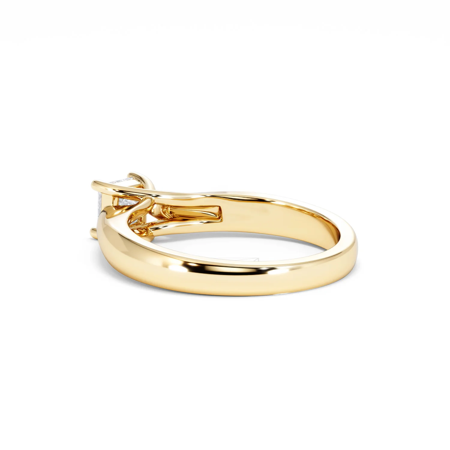 Naomi Princess Cut Lab Diamond Engagement Ring 0.50ct H/SI in 9k Gold - Image 60