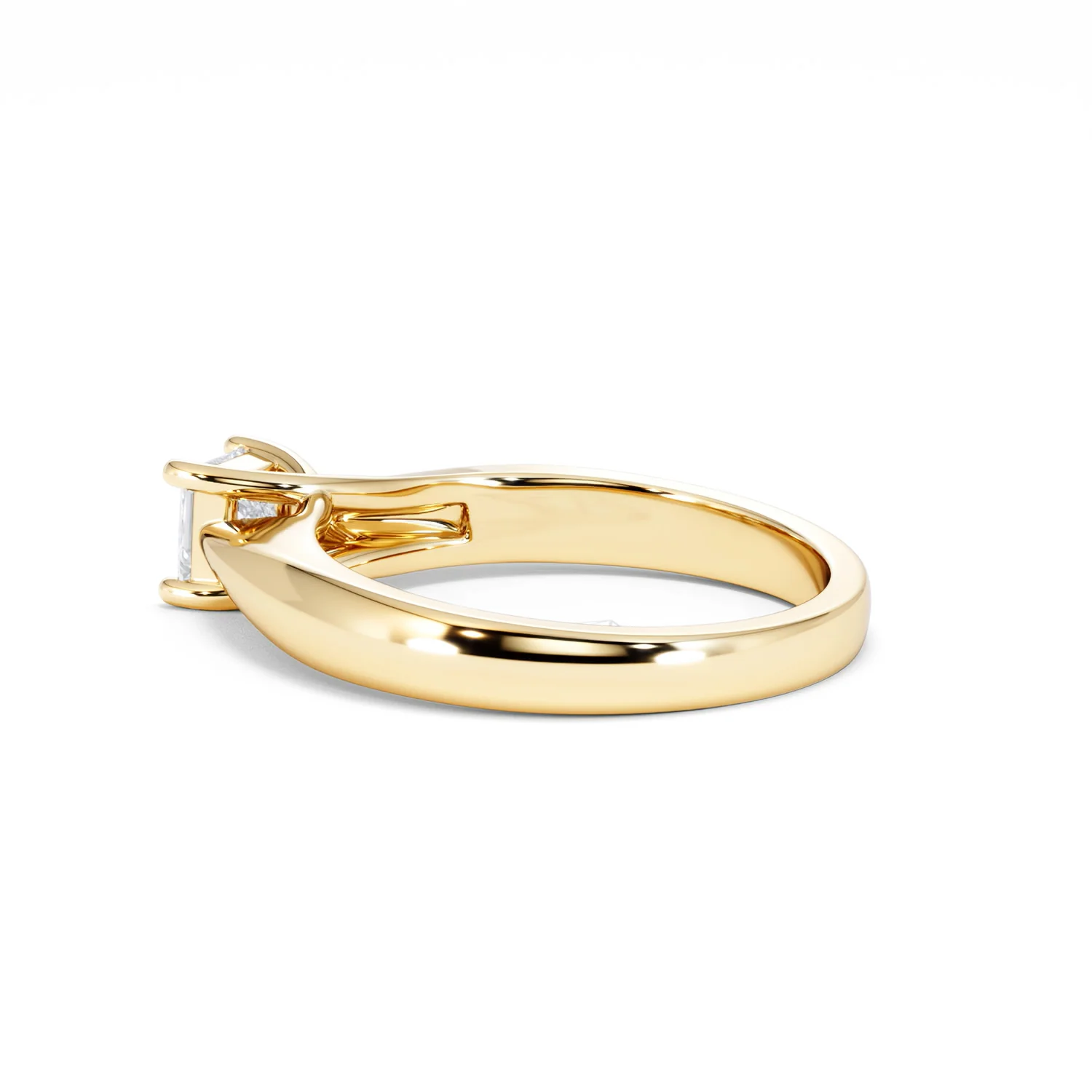 Naomi Princess Cut Lab Diamond Engagement Ring 0.50ct H/SI in 9k Gold - Image 64