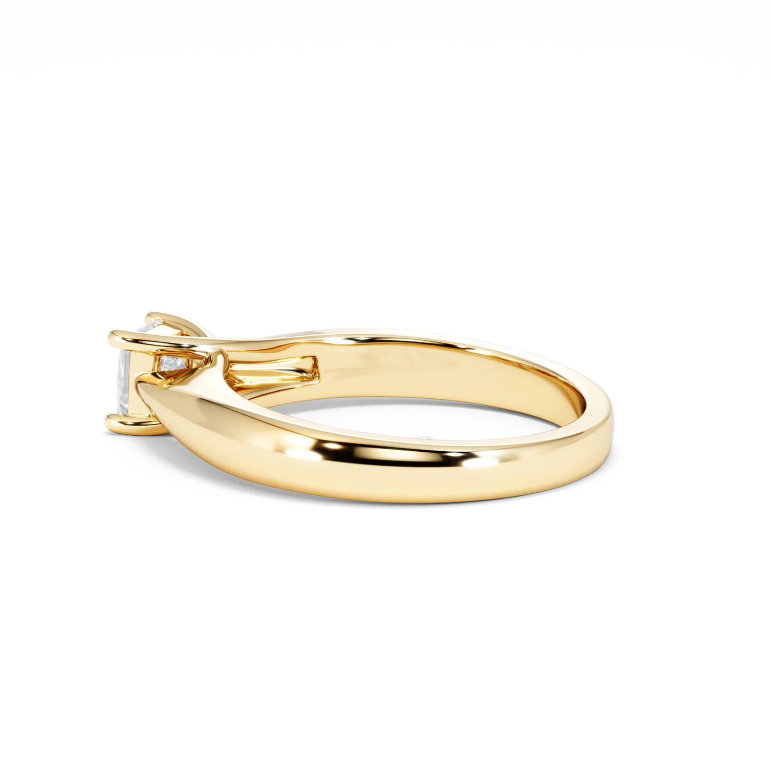 Naomi Princess Cut Lab Diamond Engagement Ring 0.50ct H/SI in 9k Gold - Image 65