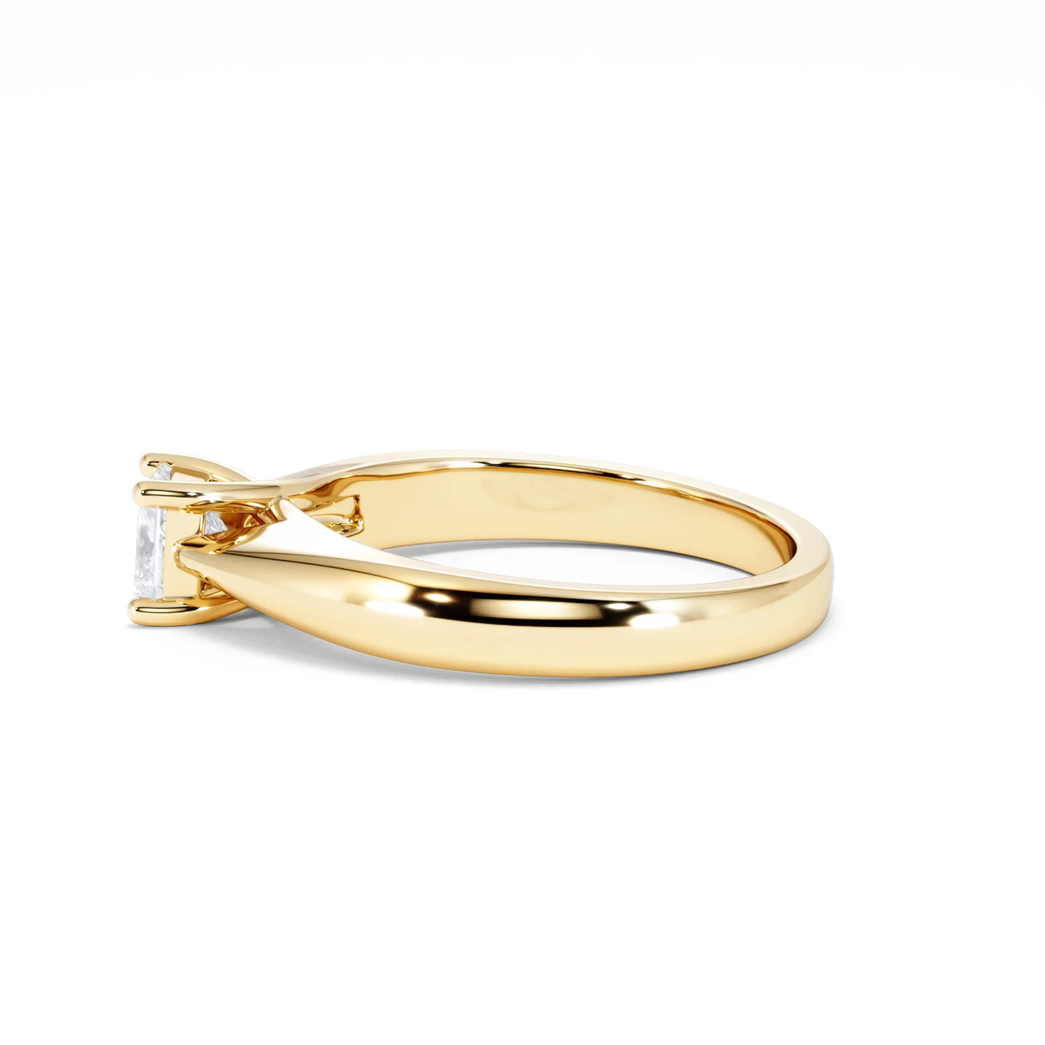 Naomi Princess Cut Lab Diamond Engagement Ring 0.50ct H/SI in 9k Gold - Image 70
