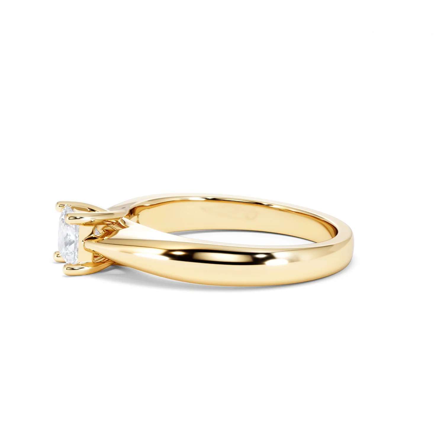 Naomi Princess Cut Lab Diamond Engagement Ring 0.50ct H/SI in 9k Gold - Image 73