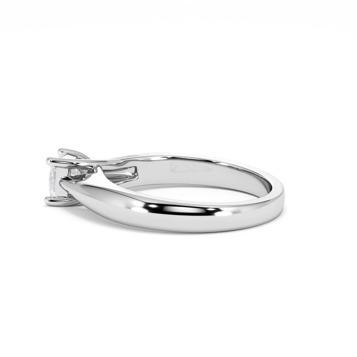 Naomi Princess Cut Lab Diamond Engagement Ring 0.50ct H/SI in 9k White Gold - Image 67