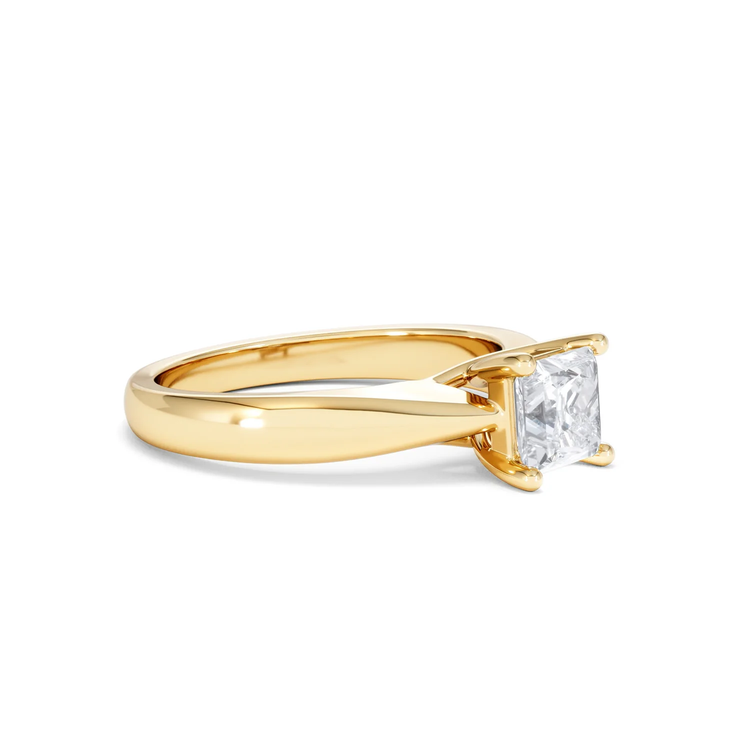 Naomi Princess Cut Lab Diamond Engagement Ring 1.00ct H/SI in 9k Gold - Image 21