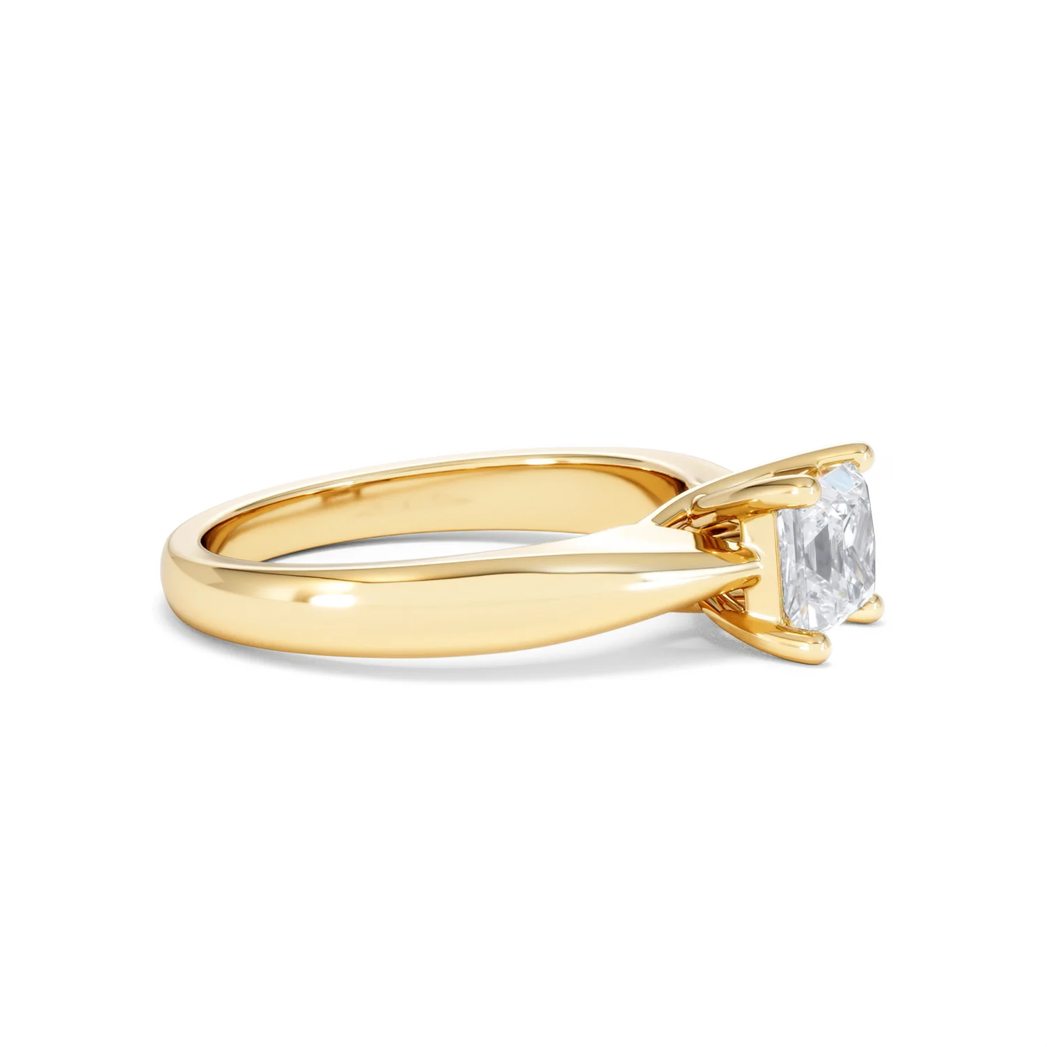 Naomi Princess Cut Lab Diamond Engagement Ring 1.00ct H/SI in 9k Gold - Image 25