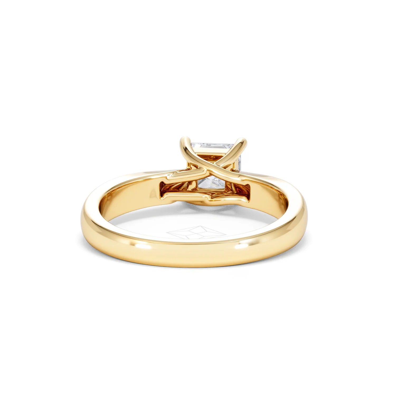 Naomi Princess Cut Lab Diamond Engagement Ring 1.00ct H/SI in 9k Gold - Image 48