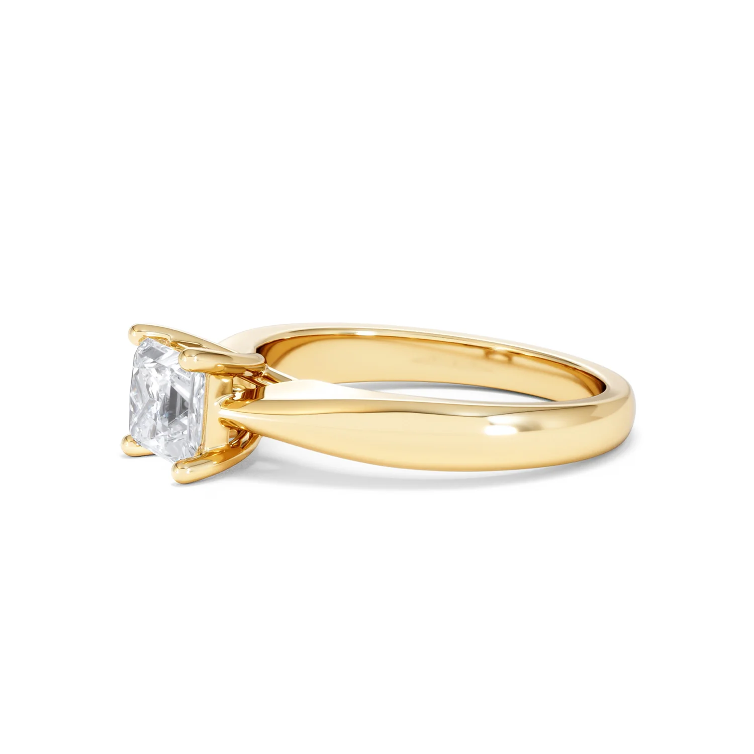 Naomi Princess Cut Lab Diamond Engagement Ring 1.00ct H/SI in 9k Gold - Image 76