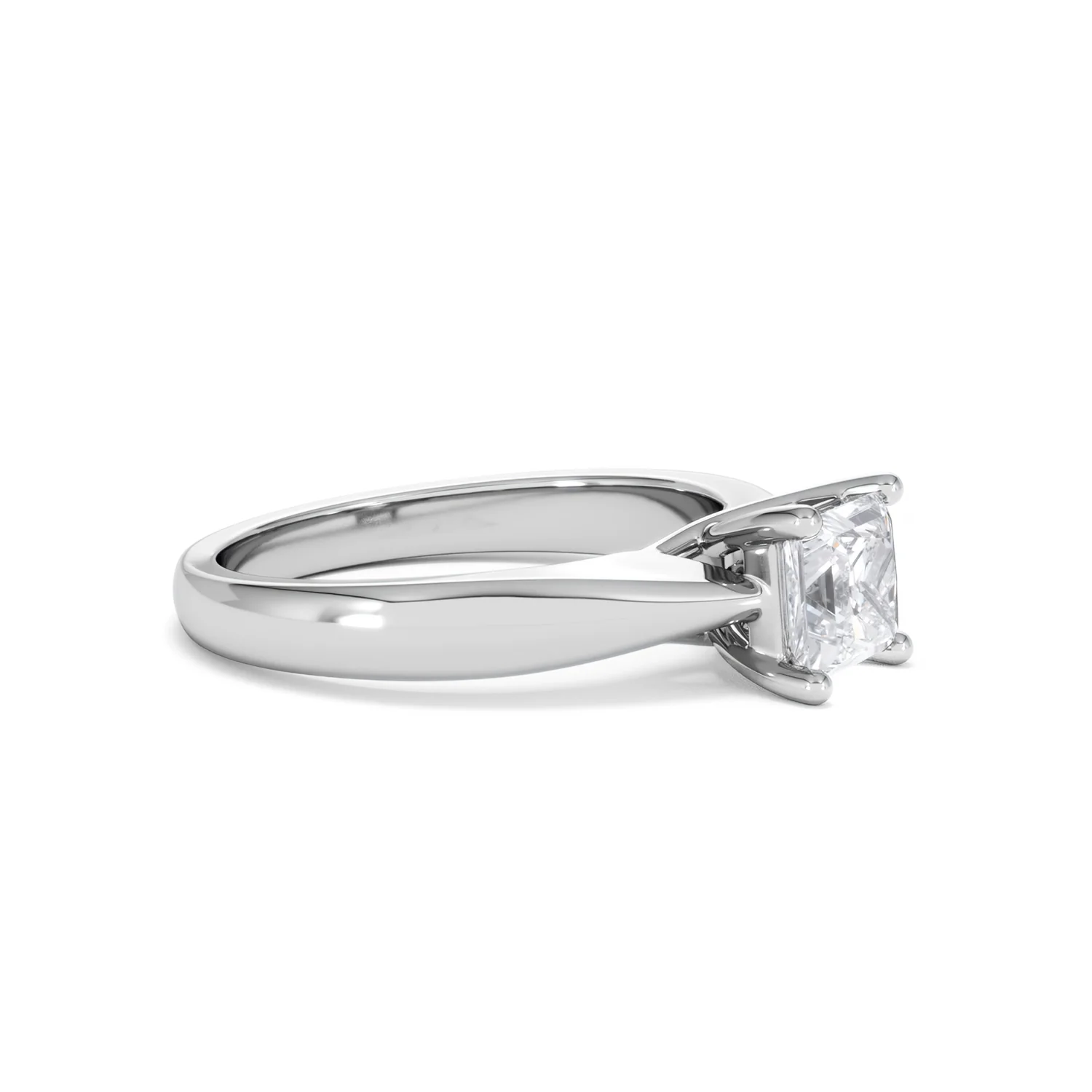 Naomi Princess Cut Lab Diamond Engagement Ring 1.00ct H/SI in 9k White Gold - Image 23