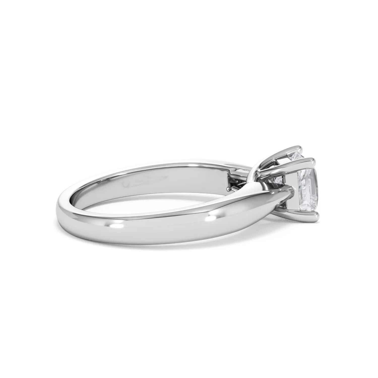 Naomi Princess Cut Lab Diamond Engagement Ring 1.00ct H/SI in 9k White Gold - Image 32