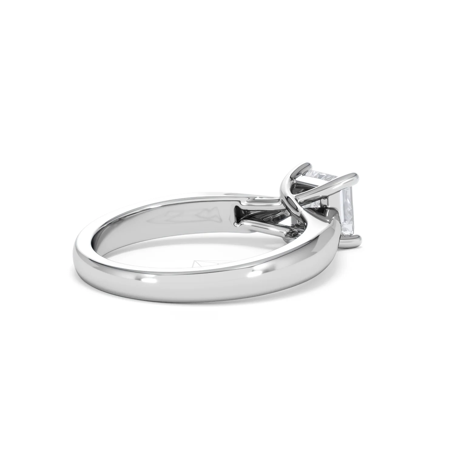 Naomi Princess Cut Lab Diamond Engagement Ring 1.00ct H/SI in 9k White Gold - Image 39