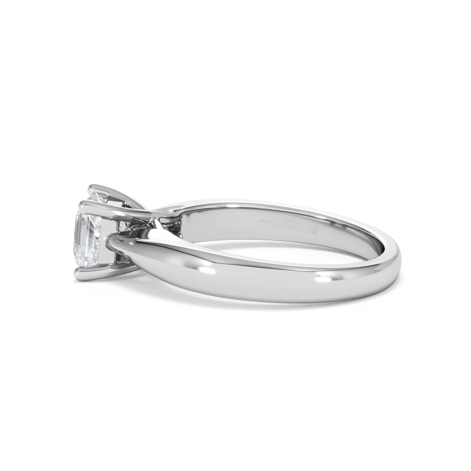 Naomi Princess Cut Lab Diamond Engagement Ring 1.00ct H/SI in 9k White Gold - Image 69