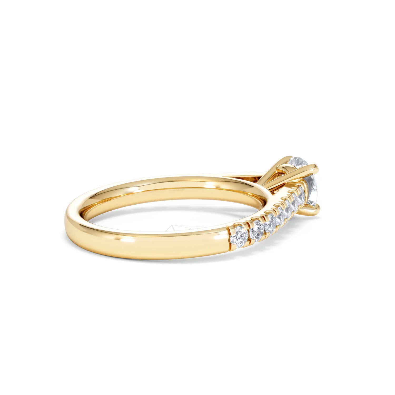Natalia GIA Diamond Engagement Side Stone Ring 18K Gold 1.15CT G/VS2 - Image 35