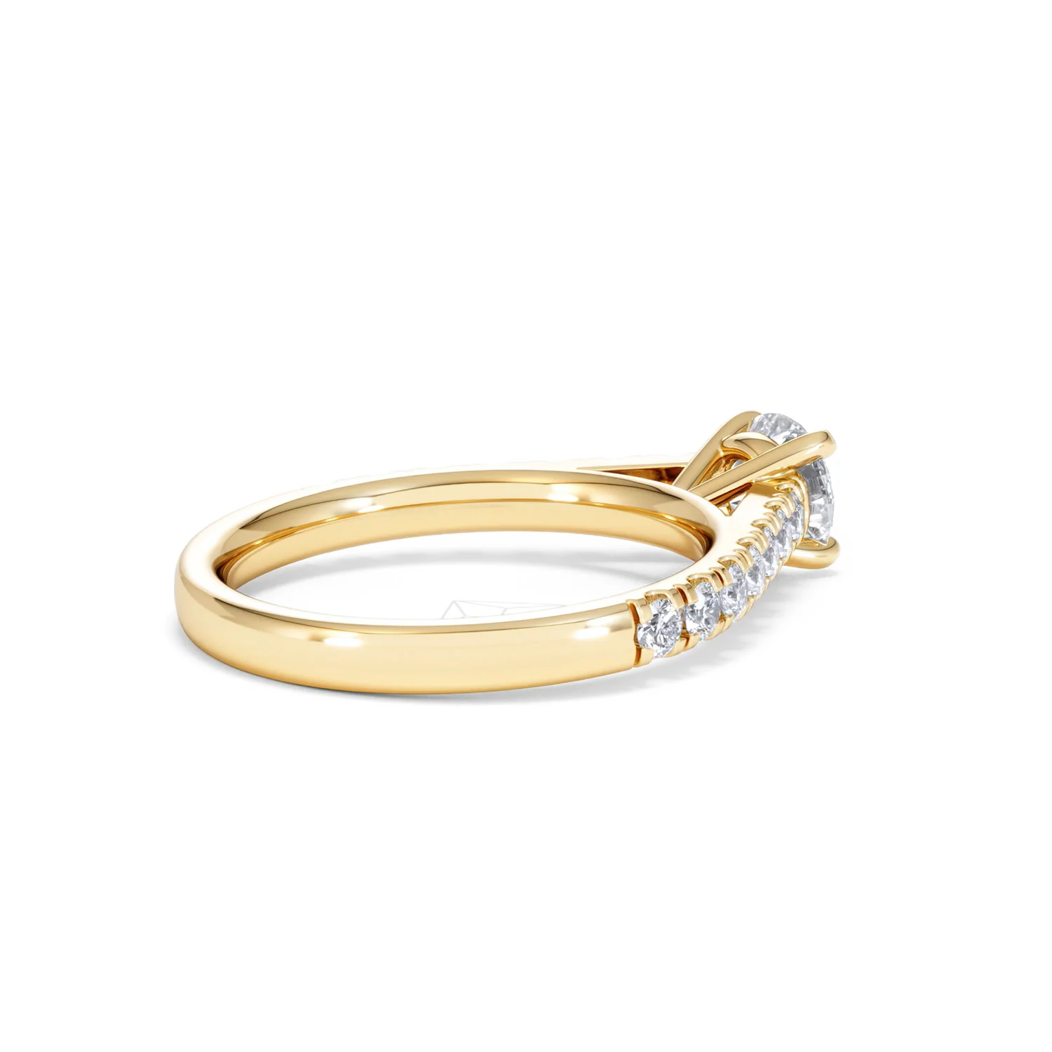 Natalia GIA Diamond Engagement Side Stone Ring 18K Gold 1.15CT G/VS2 - Image 36