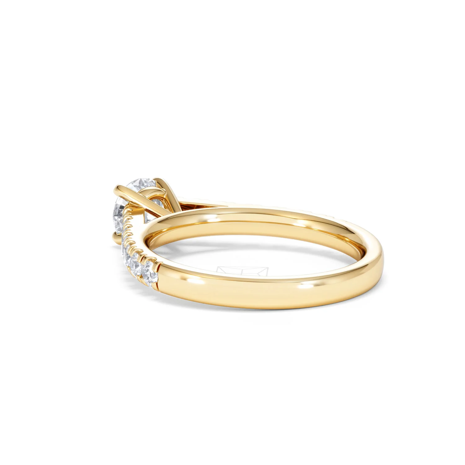 Natalia GIA Diamond Engagement Side Stone Ring 18K Gold 1.15CT G/VS2 - Image 57