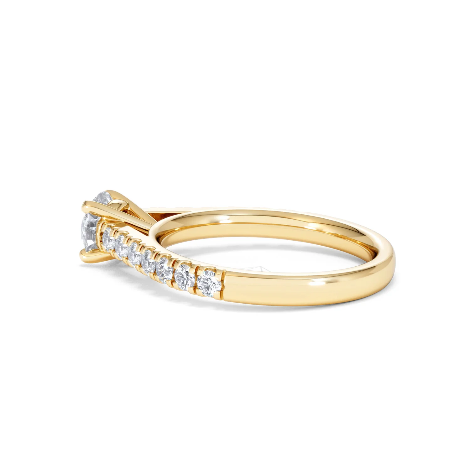 Natalia GIA Diamond Engagement Side Stone Ring 18K Gold 1.15CT G/VS2 - Image 63