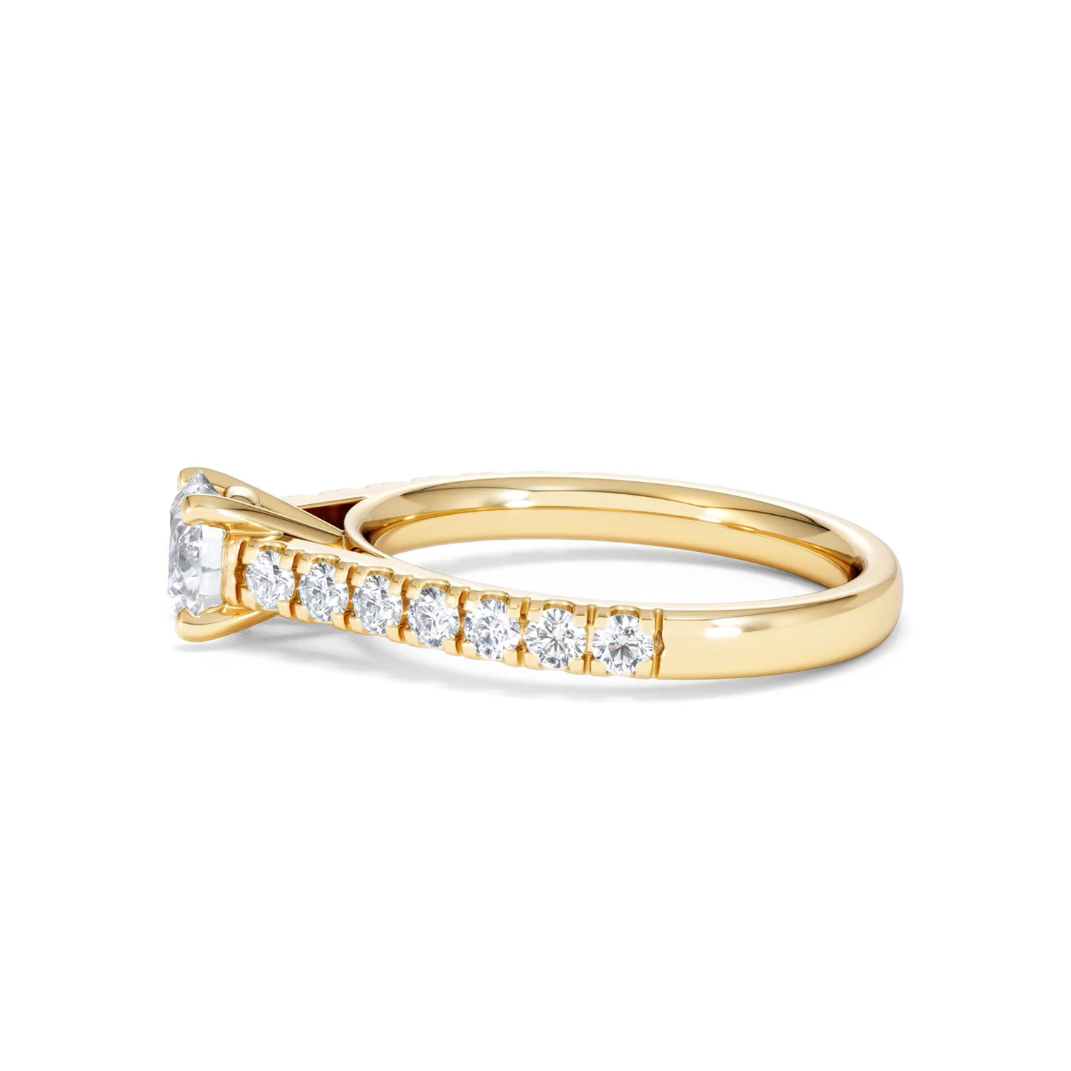 Natalia GIA Diamond Engagement Side Stone Ring 18K Gold 1.15CT G/VS2 - Image 69