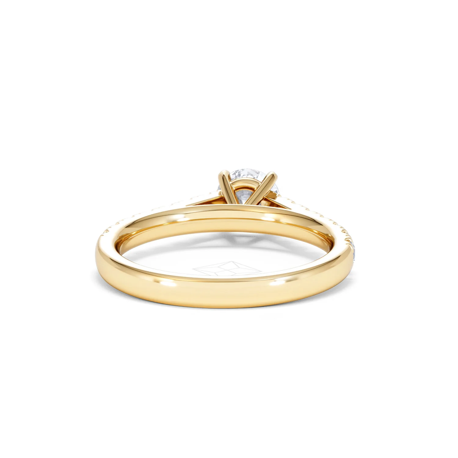 Natalia GIA Diamond Engagement Side Stone Ring 18K Gold 1.15CT G/SI2 - Image 46