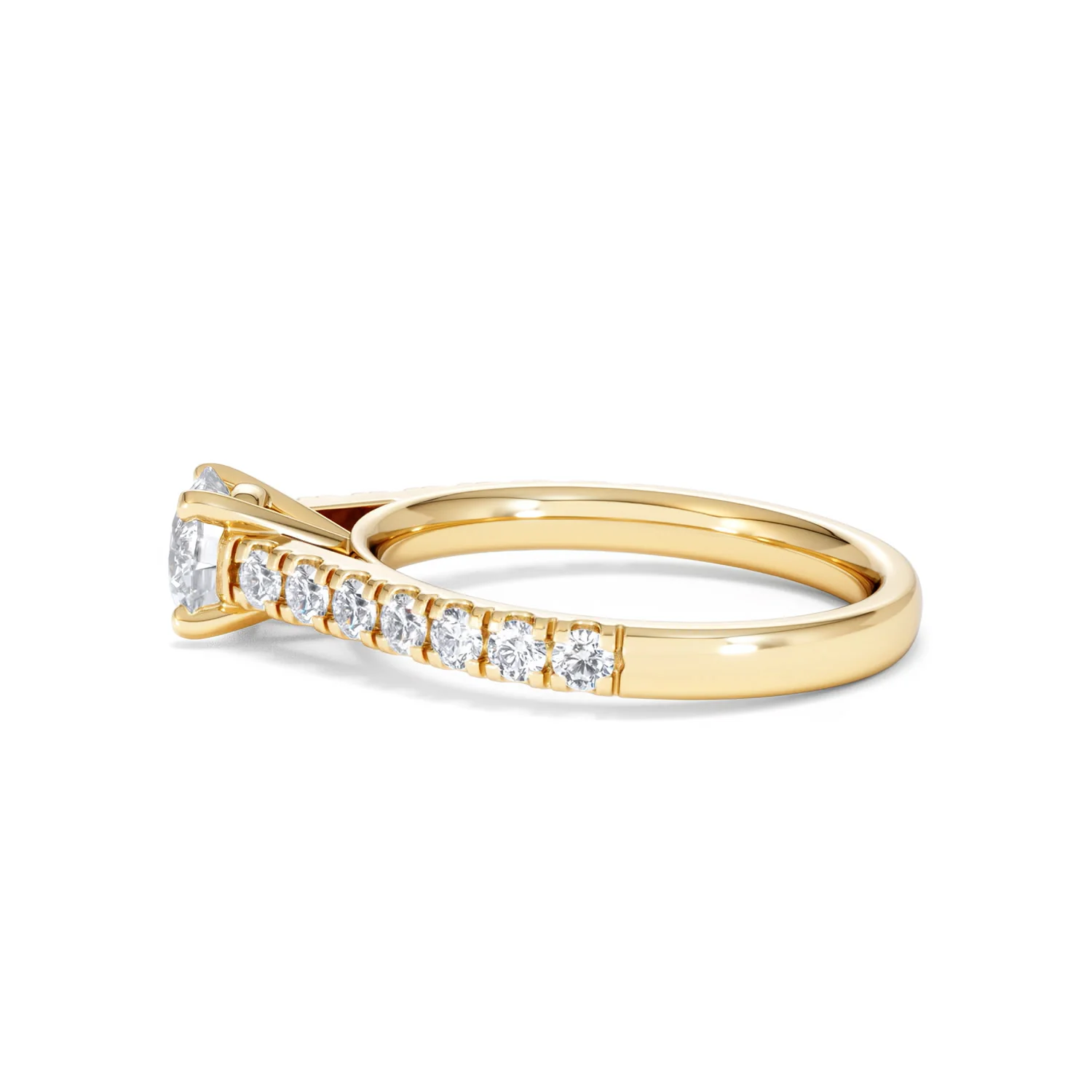 Natalia GIA Diamond Engagement Side Stone Ring 18K Gold 1.15CT G/SI2 - Image 67