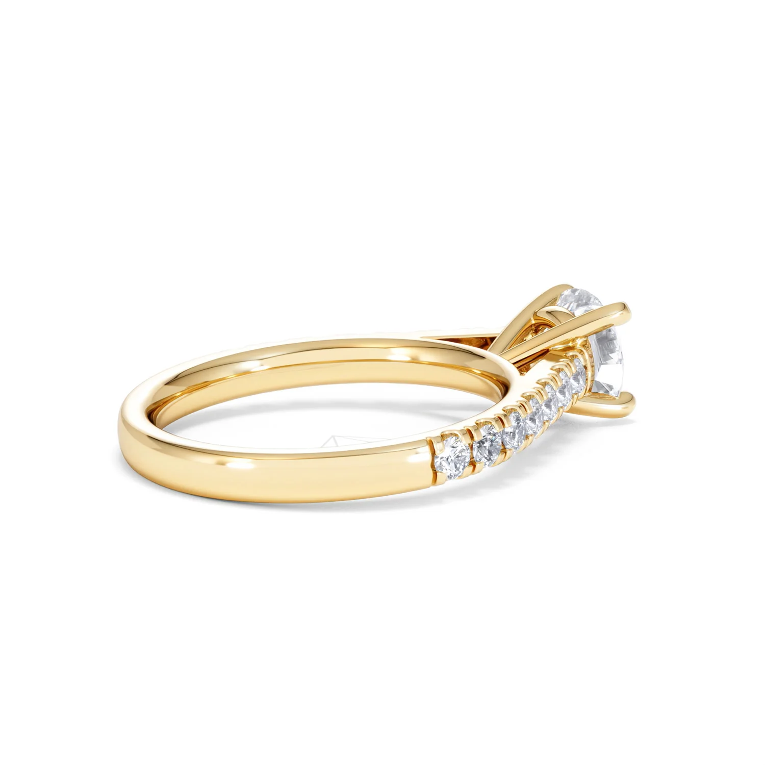 Natalia GIA Diamond Engagement Side Stone Ring 18K Gold 1.40CT G/SI2 - Image 35