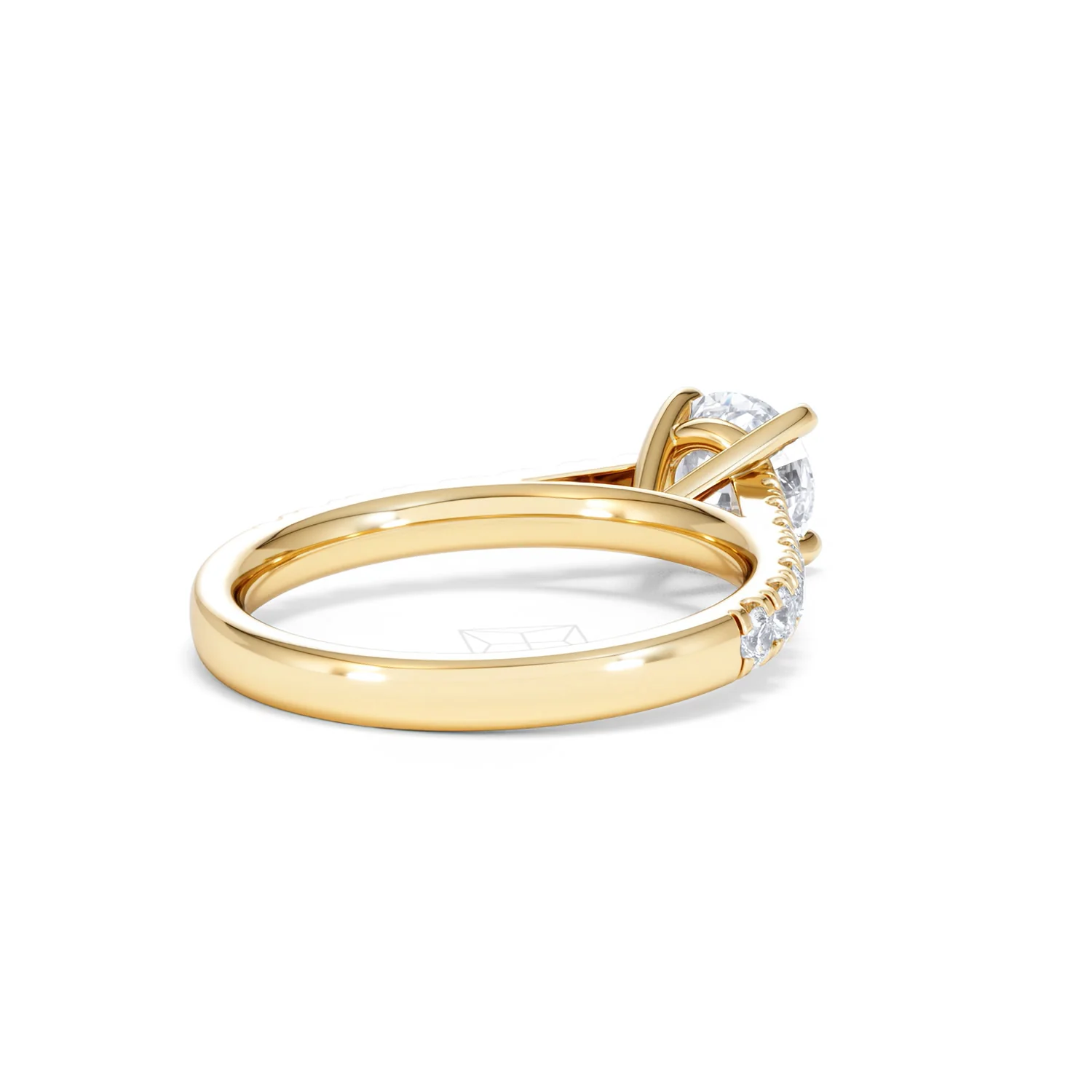 Natalia GIA Diamond Engagement Side Stone Ring 18K Gold 1.40CT G/SI2 - Image 40