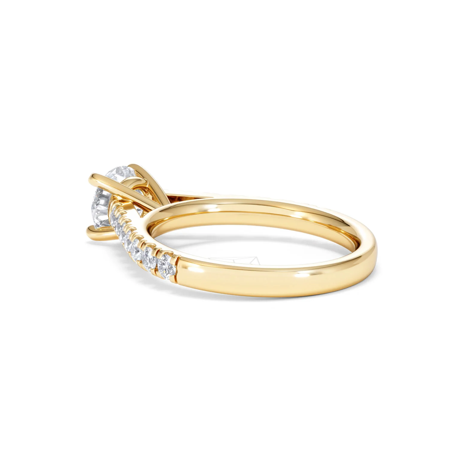 Natalia GIA Diamond Engagement Side Stone Ring 18K Gold 1.40CT G/SI2 - Image 59