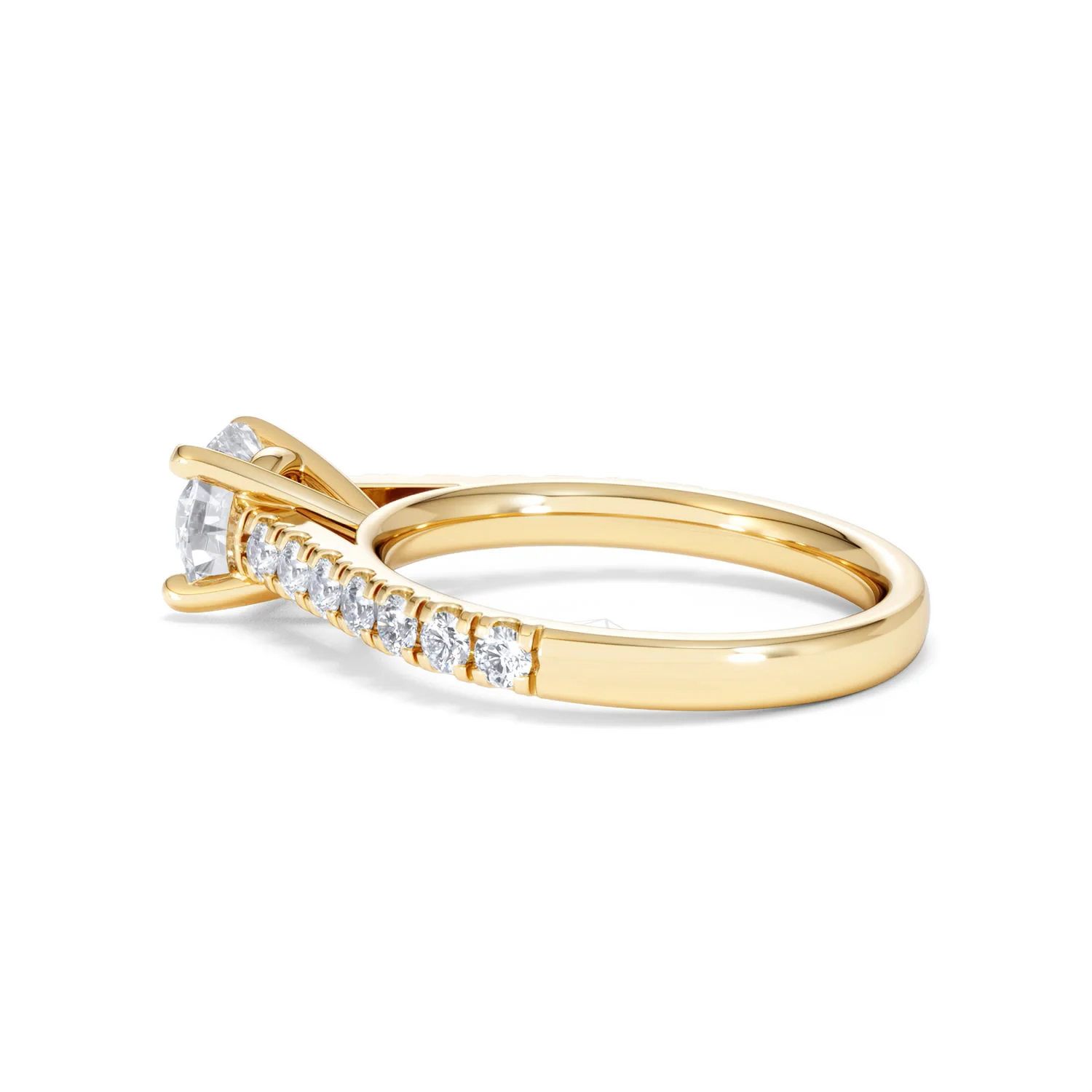 Natalia GIA Diamond Engagement Side Stone Ring 18K Gold 1.40CT G/SI2 - Image 63