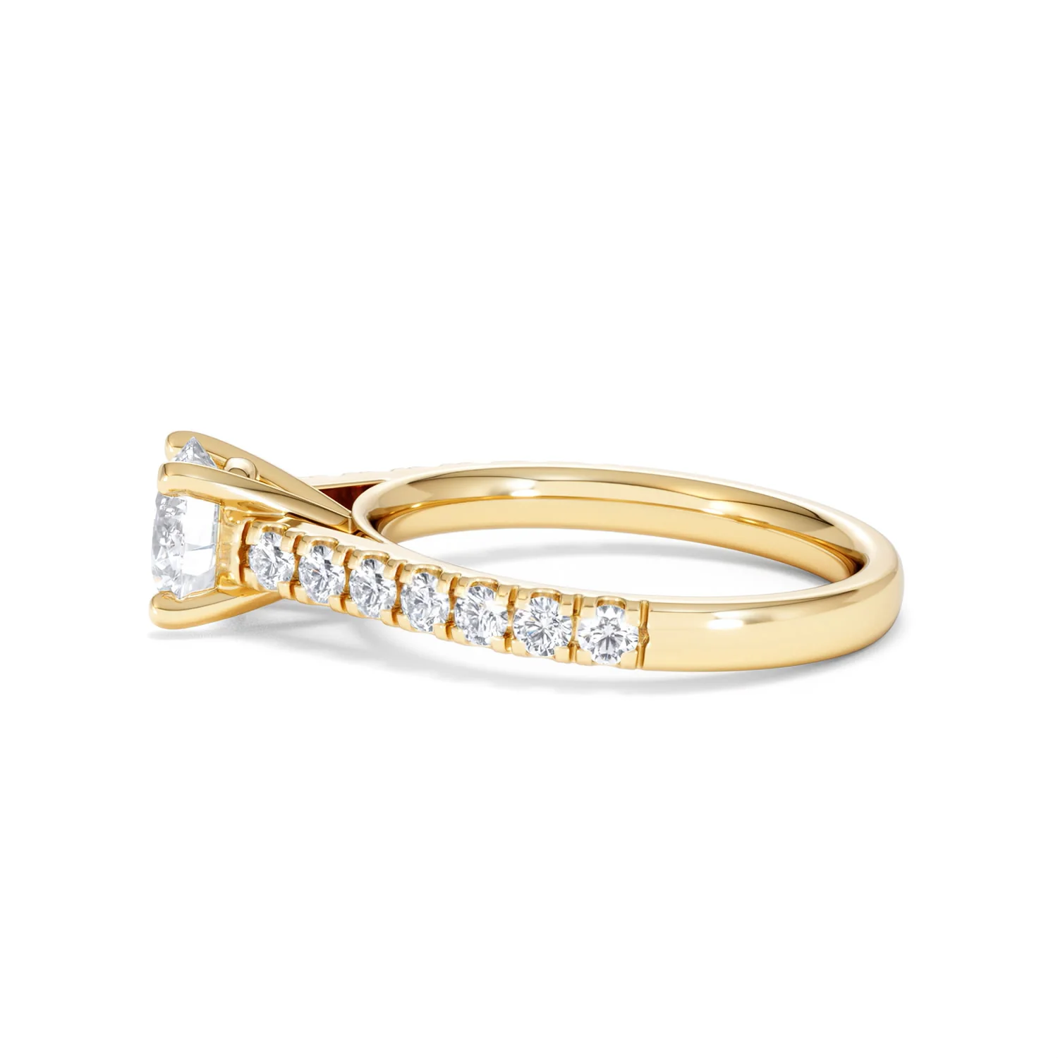 Natalia GIA Diamond Engagement Side Stone Ring 18K Gold 1.40CT G/SI2 - Image 68
