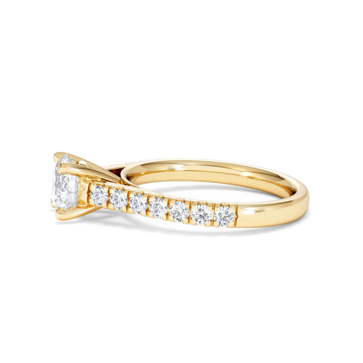 Natalia GIA Diamond Engagement Side Stone Ring 18K Gold 1.40CT G/SI2 - Image 70
