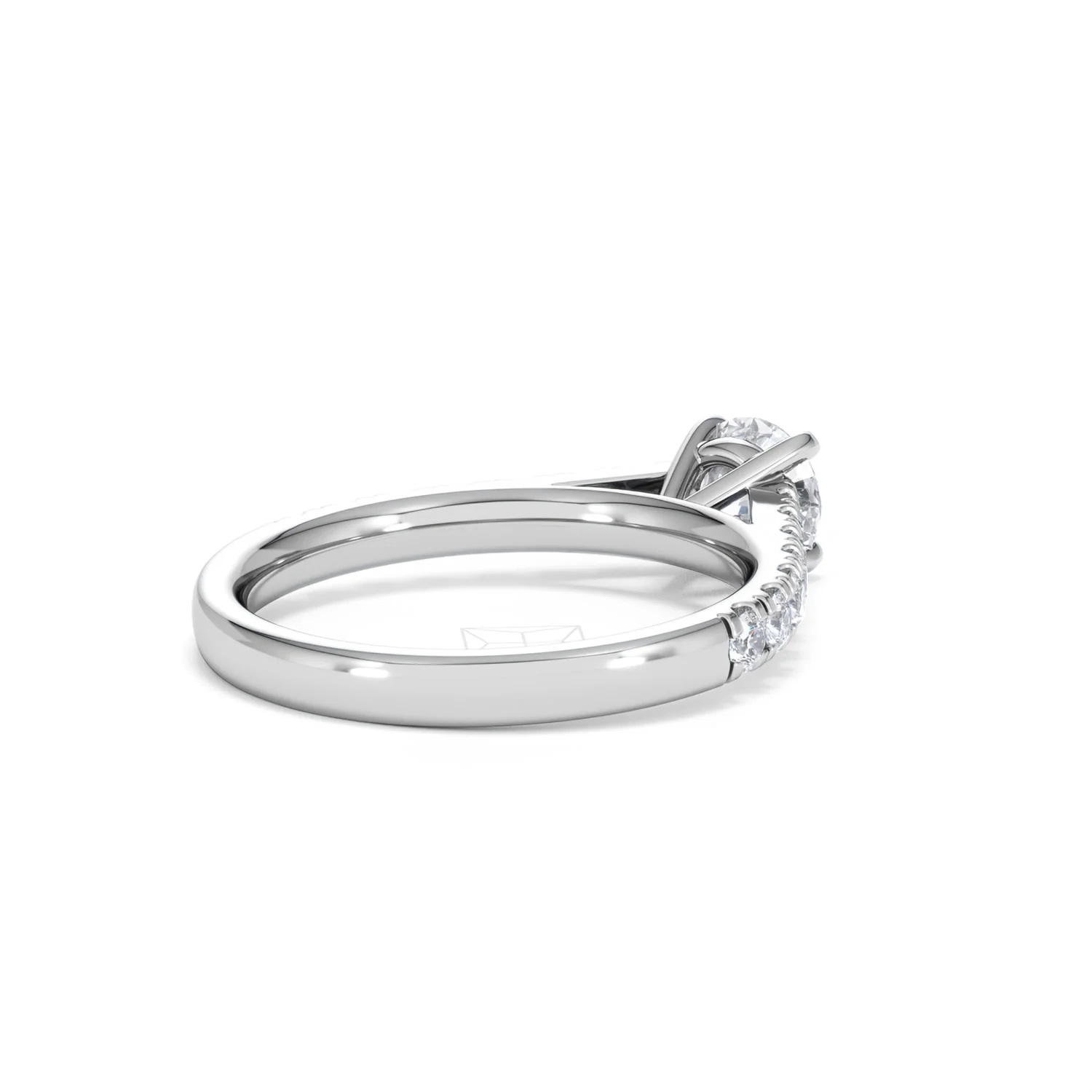 Natalia GIA Diamond Engagement Side Stone Ring 18KW Gold 1.15CT G/SI2 - Image 39