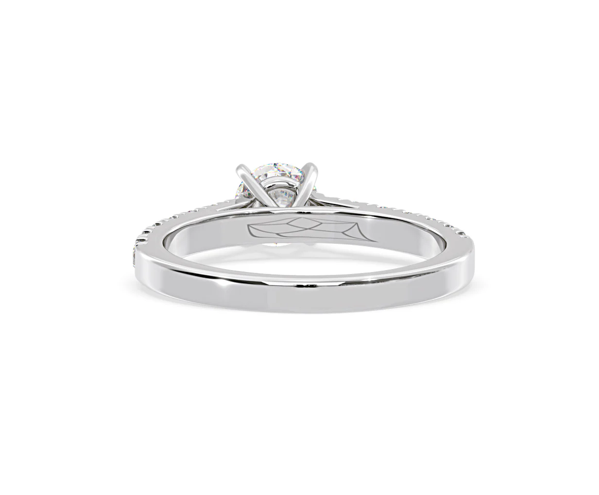 Natalia Diamond Engagement Side Stone Ring Platinum 0.91CT G/SI2 - Image 126