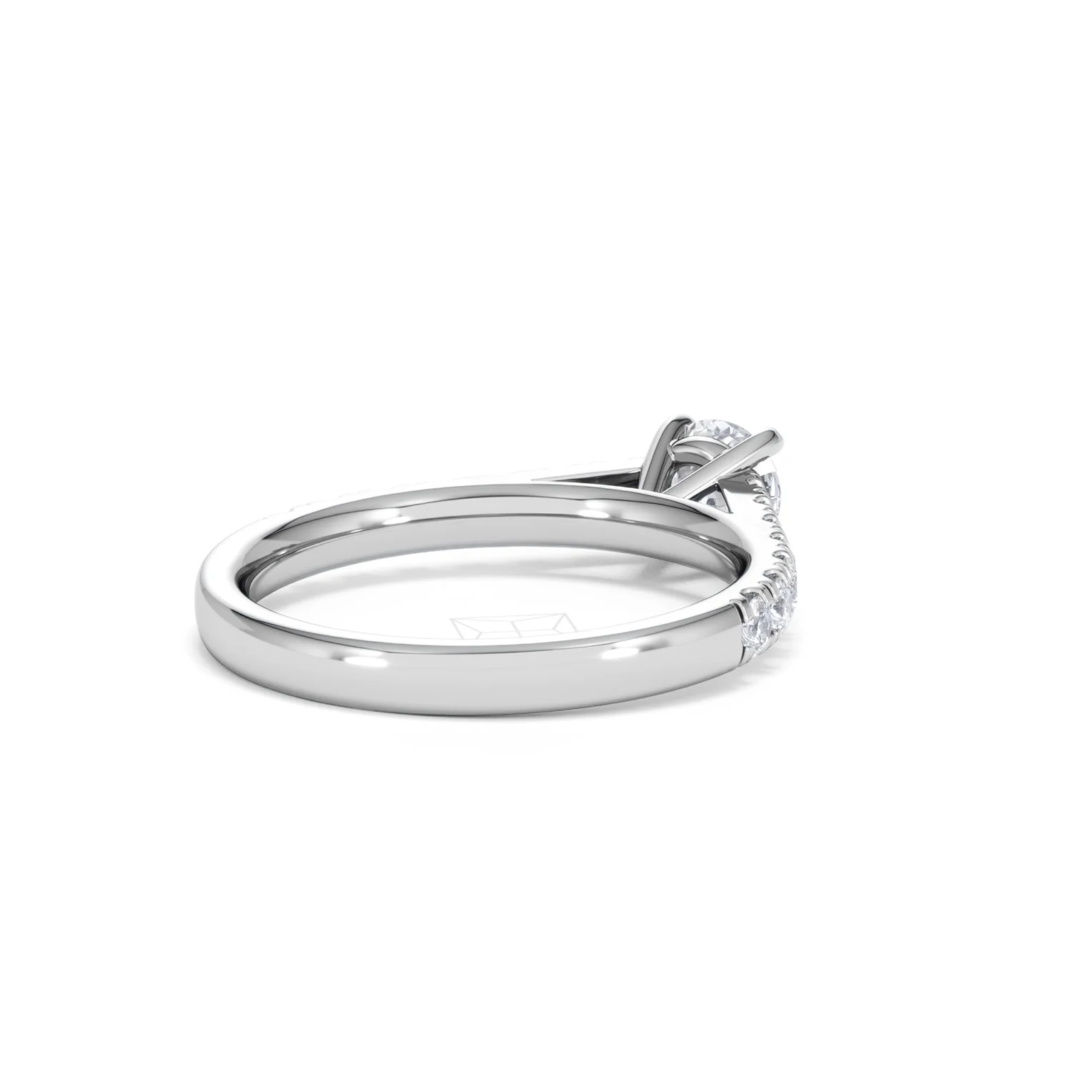 Natalia Diamond Engagement Side Stone Ring Platinum 0.91CT G/SI2 - Image 40