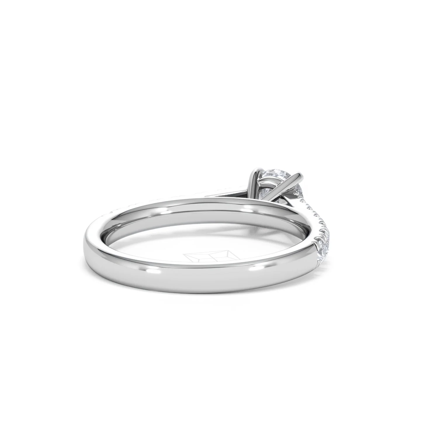 Natalia Diamond Engagement Side Stone Ring Platinum 0.91CT G/SI2 - Image 42