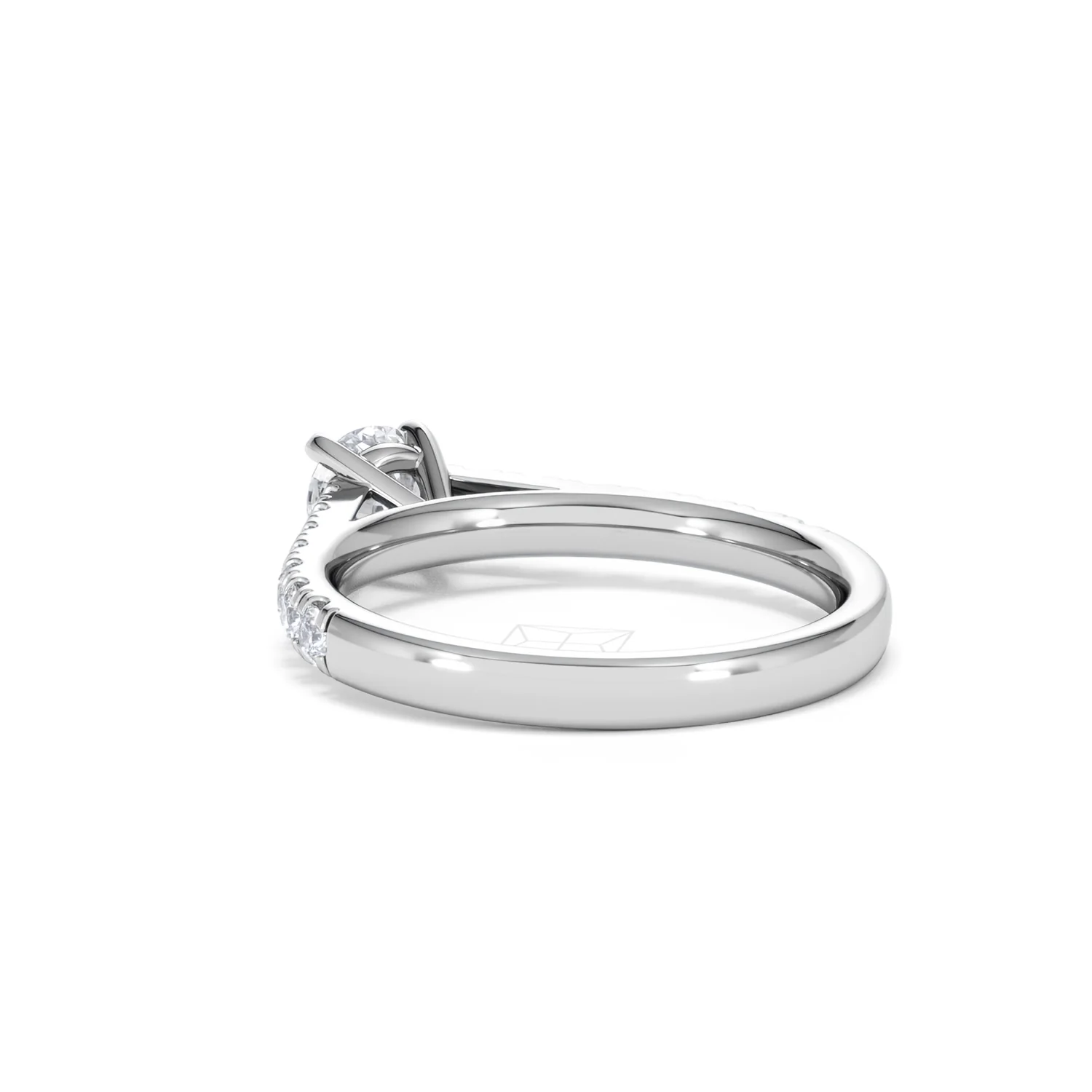 Natalia Diamond Engagement Side Stone Ring Platinum 0.91CT G/SI2 - Image 55