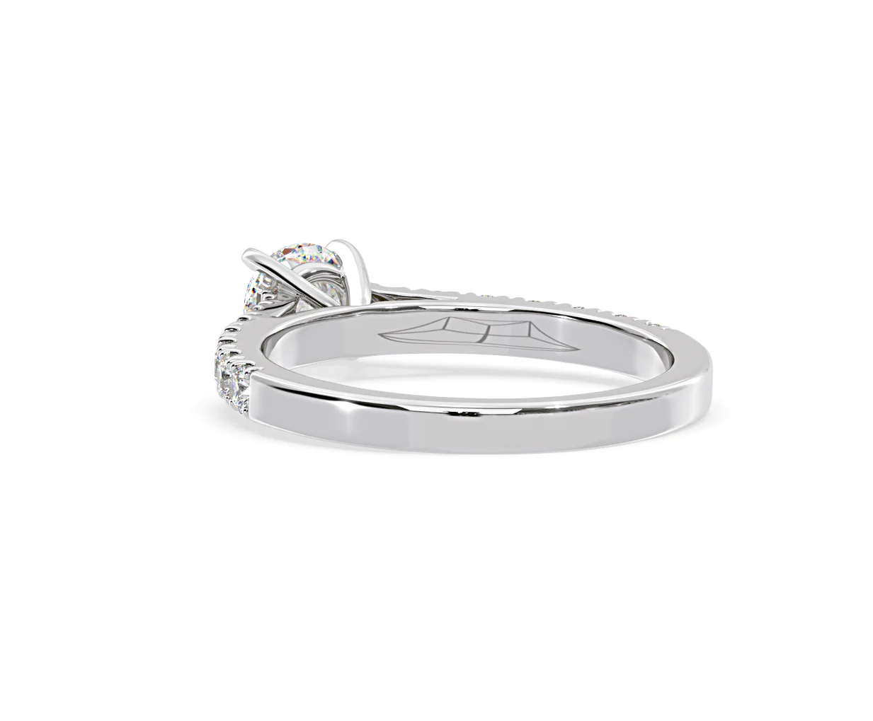 Natalia Diamond Engagement Side Stone Ring Platinum 0.91CT G/VS2 - Image 121