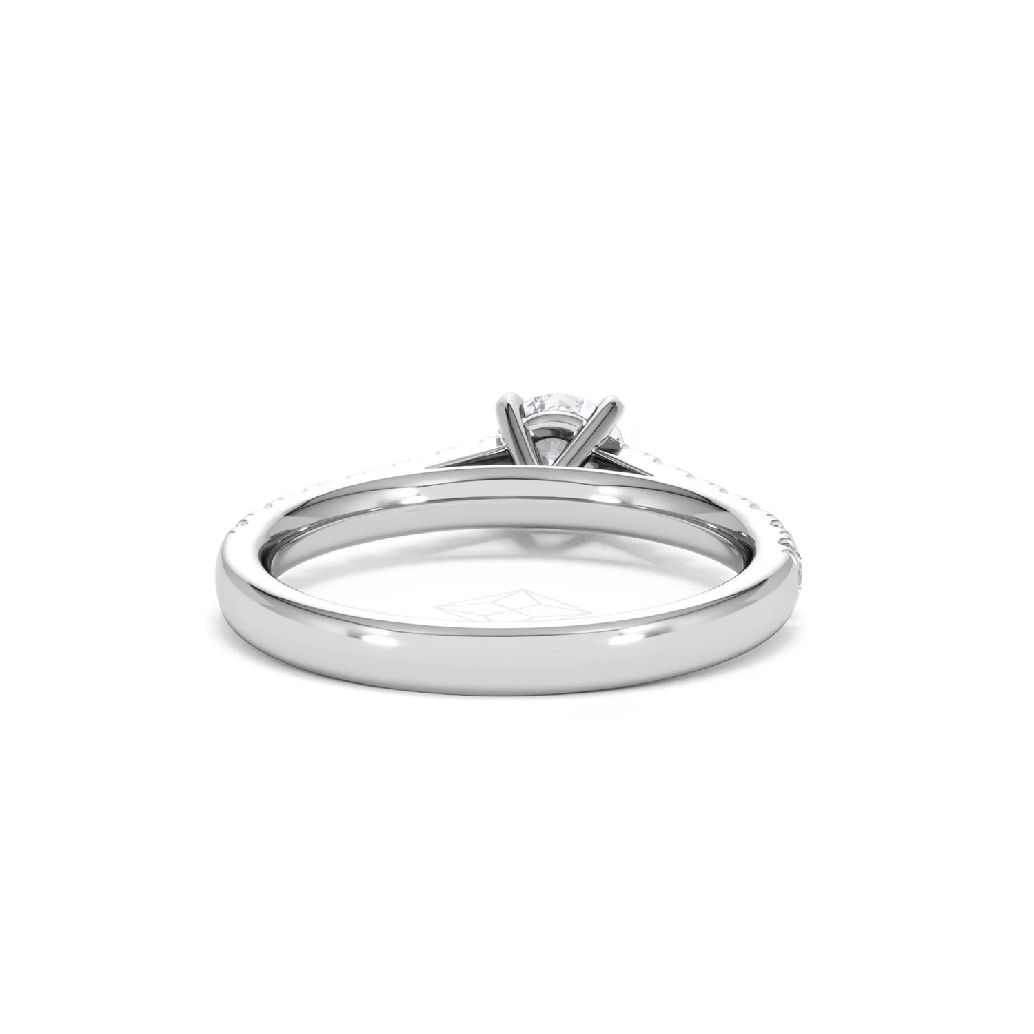 Natalia Diamond Engagement Side Stone Ring Platinum 0.91CT G/VS2 - Image 46