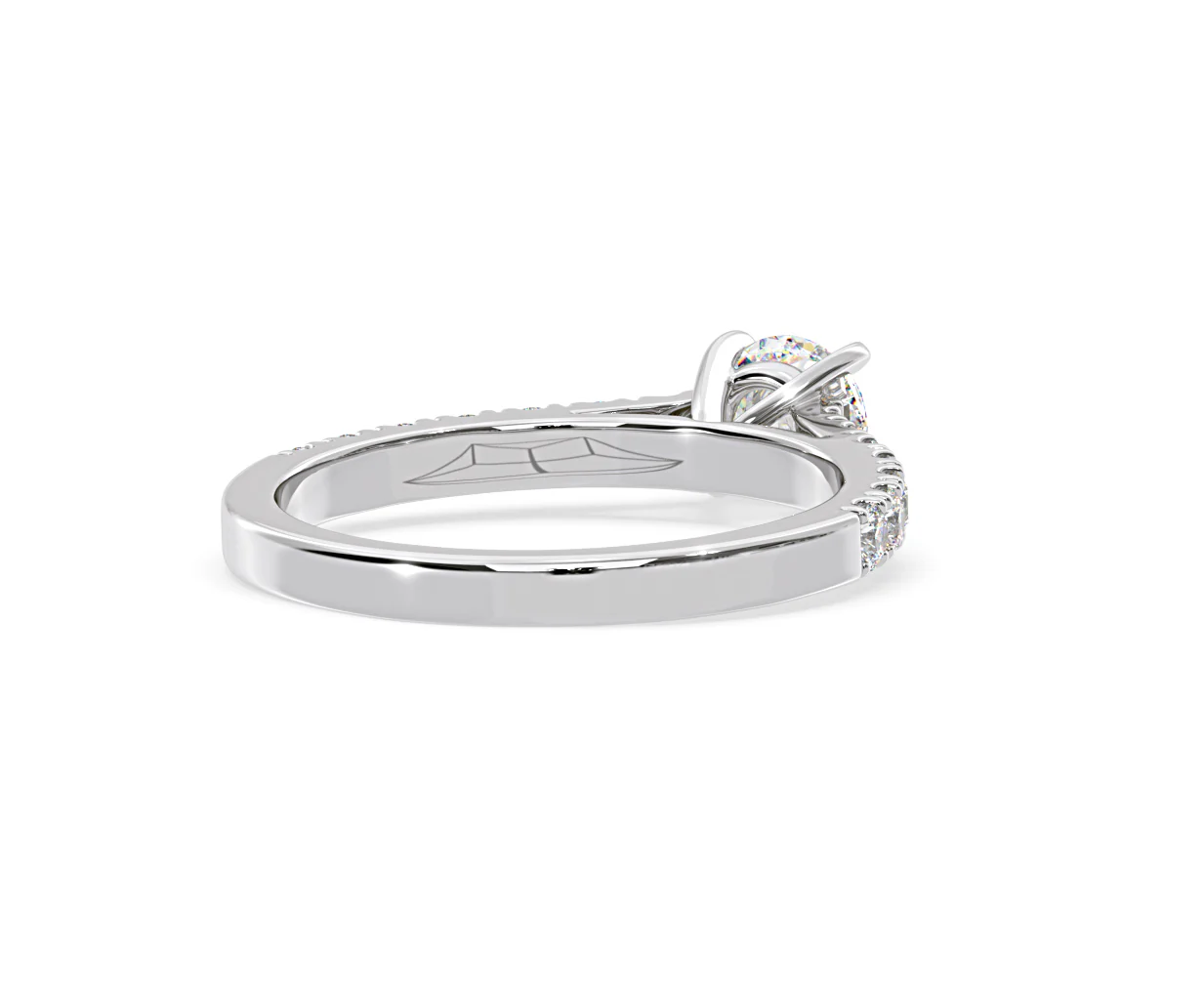 Natalia GIA Diamond Engagement Side Stone Ring Platinum 1.15CT G/SI2 - Image 134